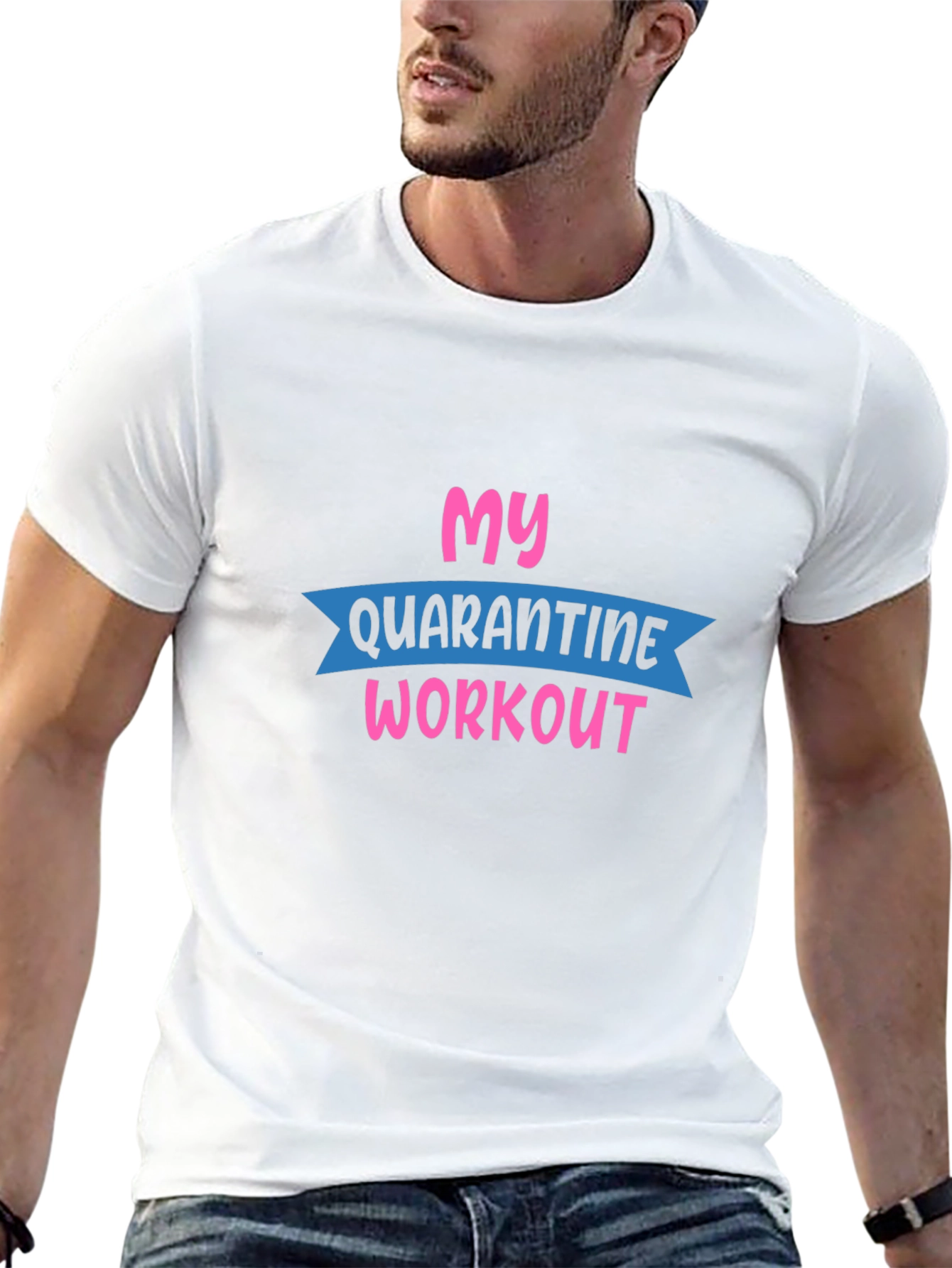 My Quarantine Workout Graphic Tee
