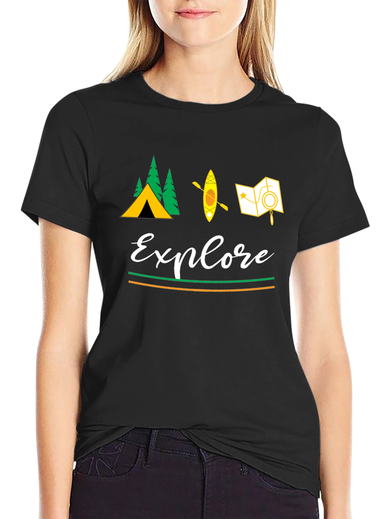 Explore Nature Graphic T-Shirt