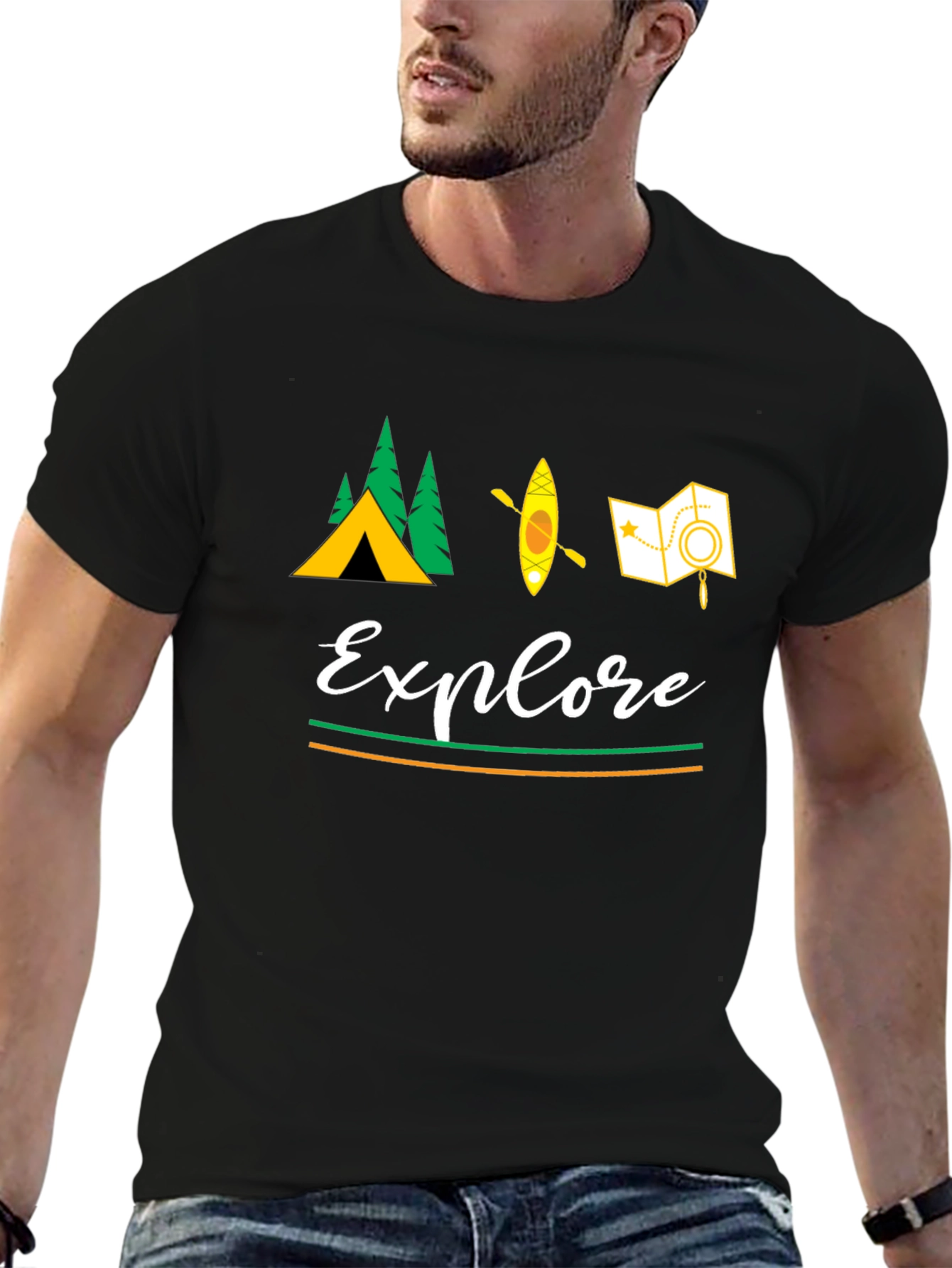 Explore Nature Graphic T-Shirt