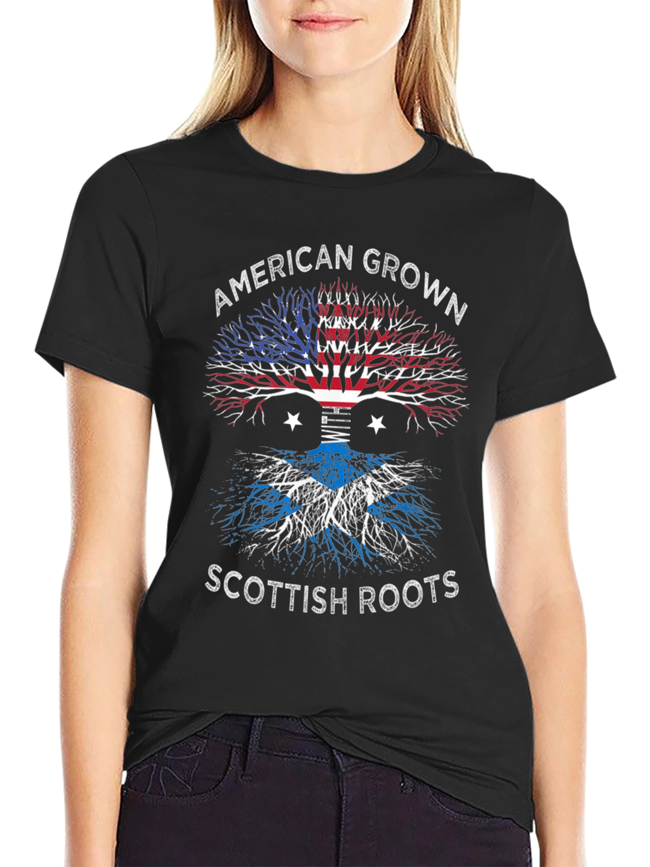 American Grown Scottish Roots T-Shirt