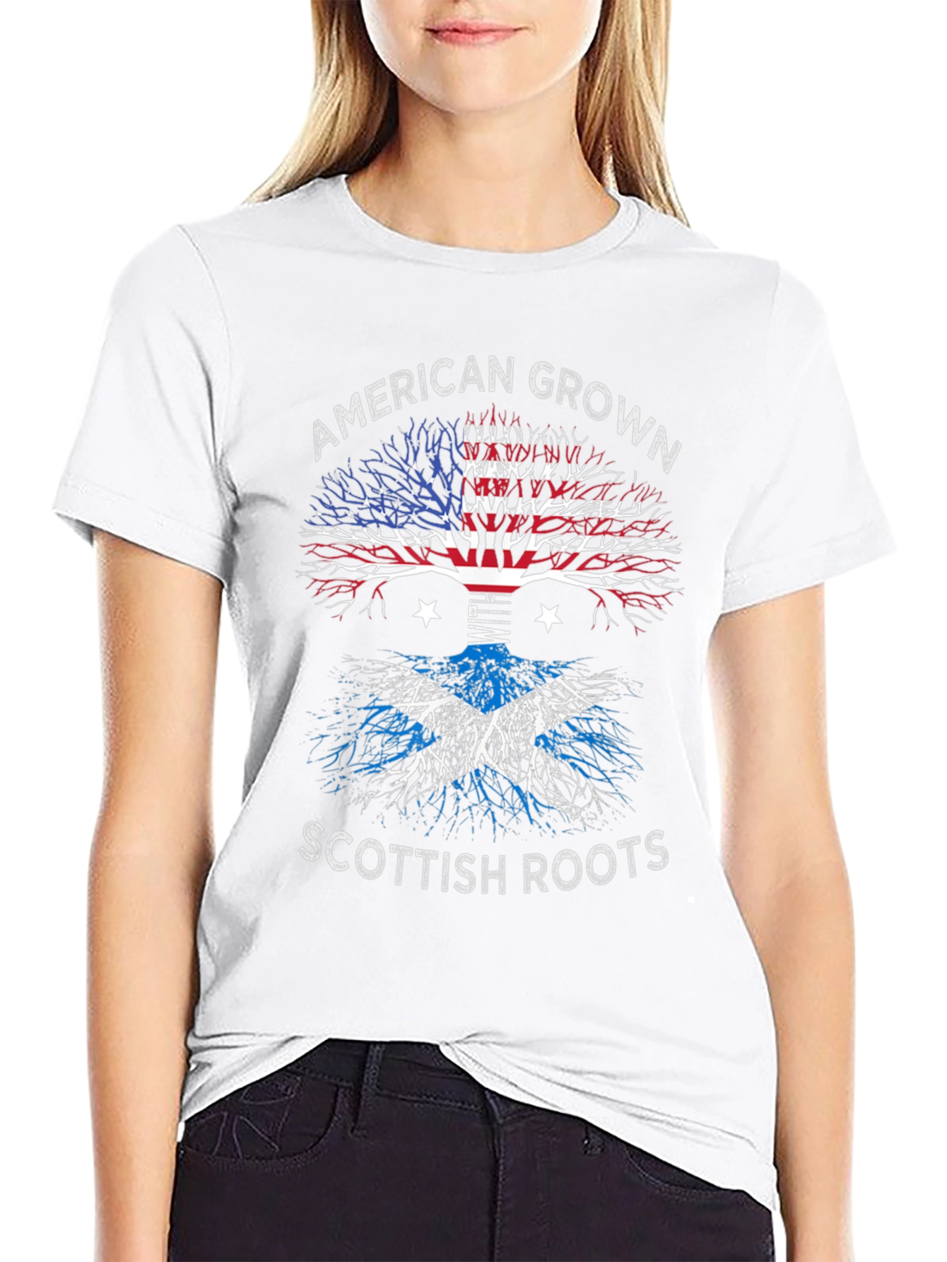 American Grown Scottish Roots T-Shirt