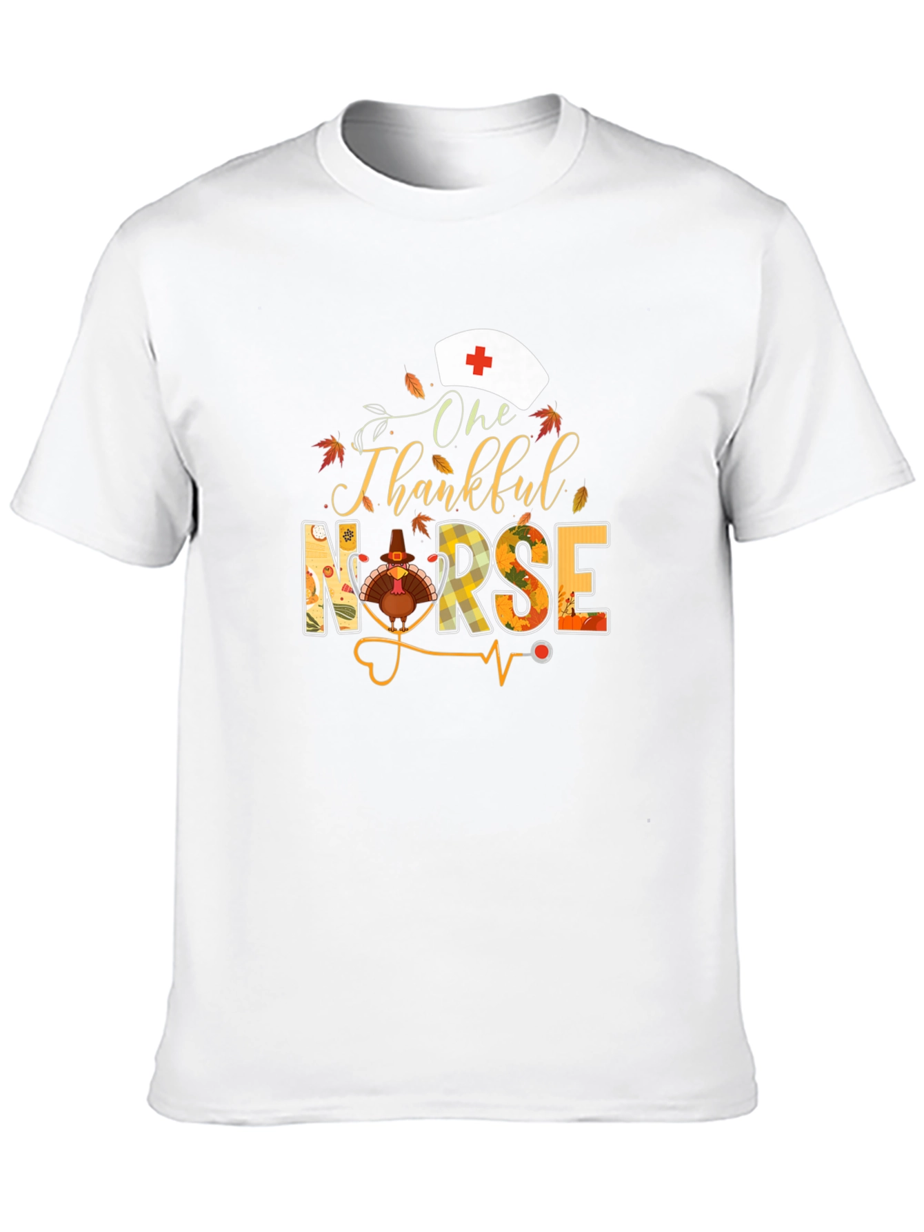 One Thankful Nurse Thanksgiving T-Shirt