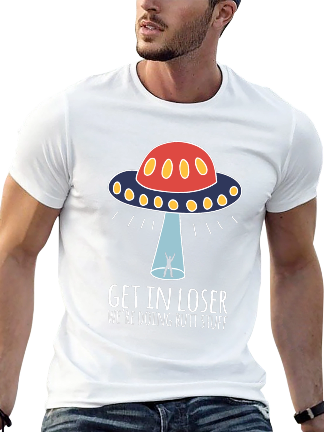 Get In Loser UFO Graphic Tee