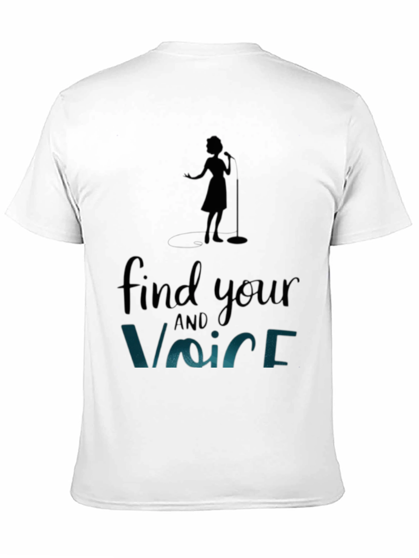 Find Your Voice T-Shirt - Stylish Graphic Tee
