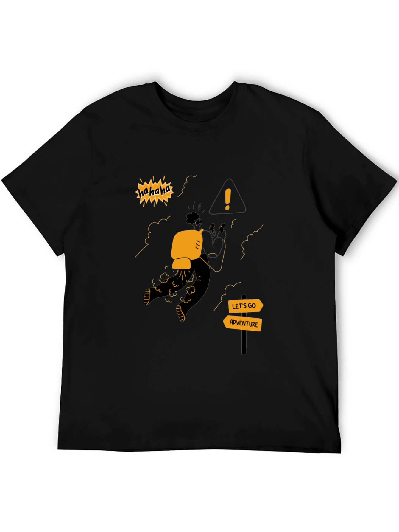 Adventure Seeker T-Shirt - Humorous Graphic Tee