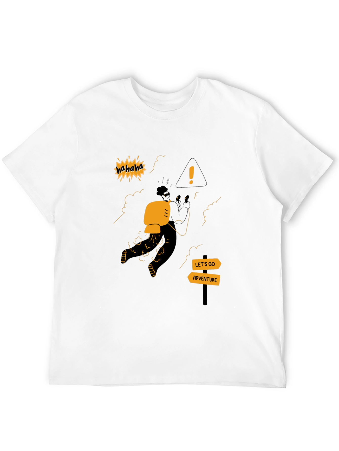 Adventure Seeker T-Shirt - Humorous Graphic Tee
