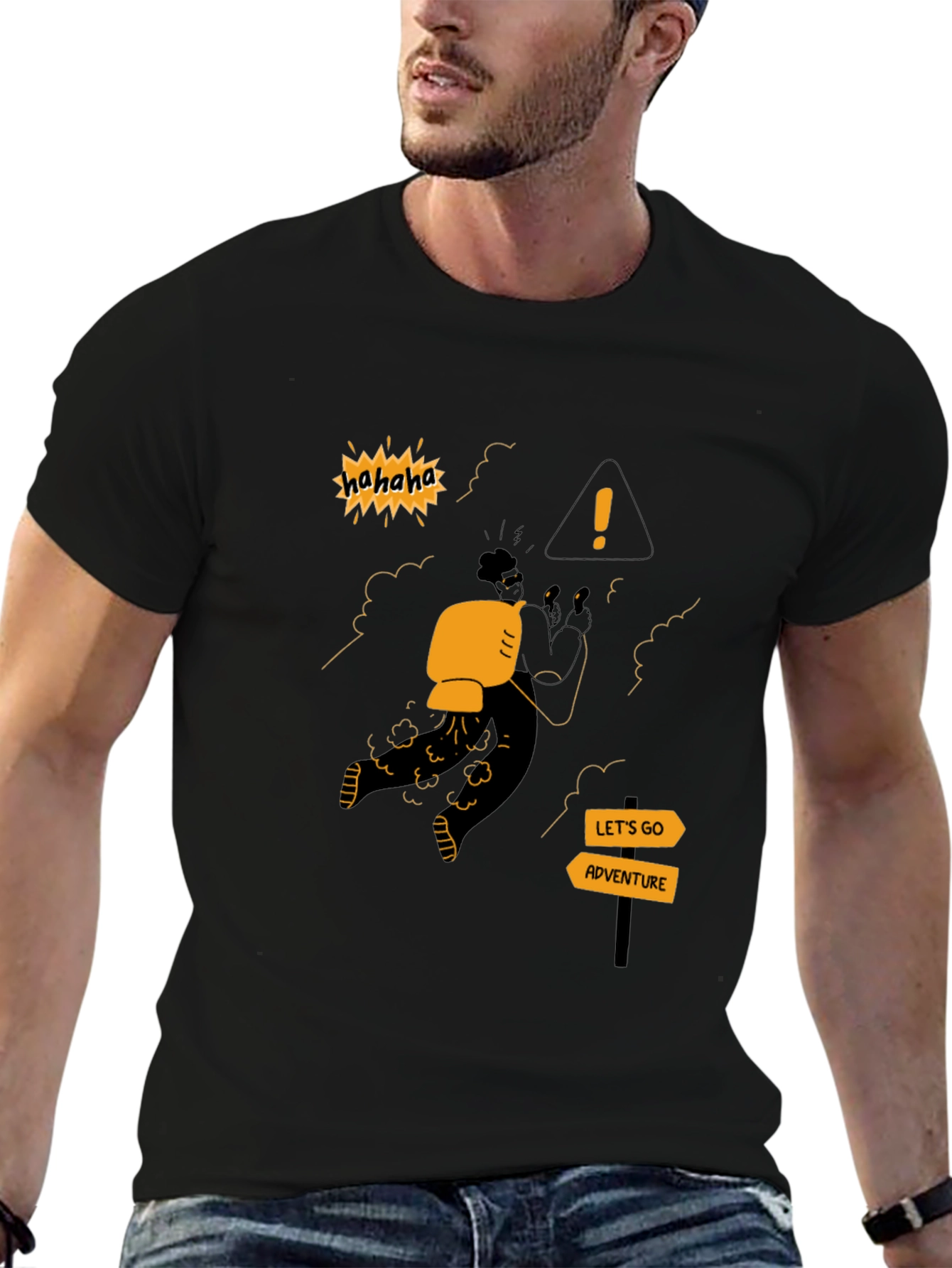 Adventure Seeker T-Shirt - Humorous Graphic Tee