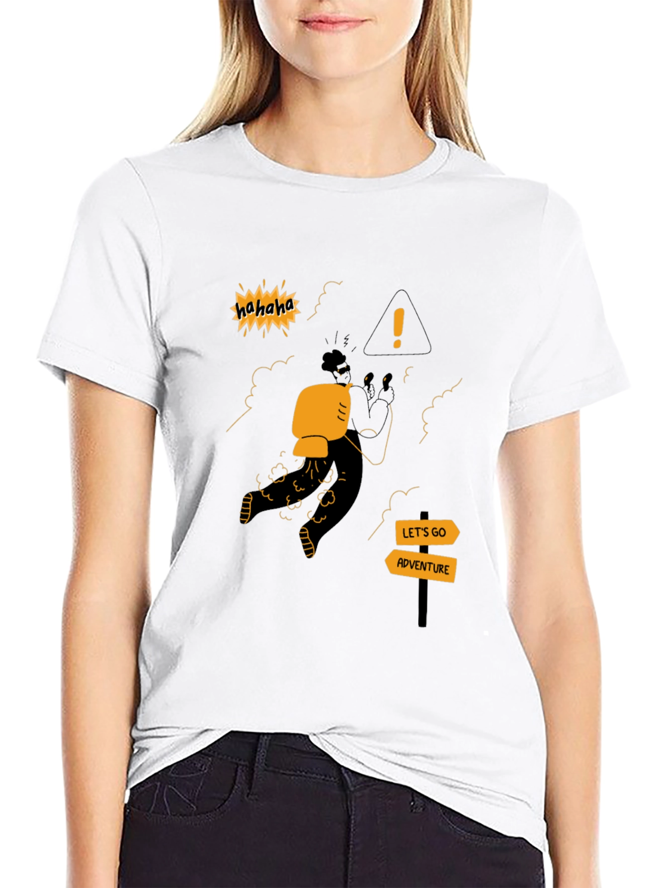 Adventure Seeker T-Shirt - Humorous Graphic Tee