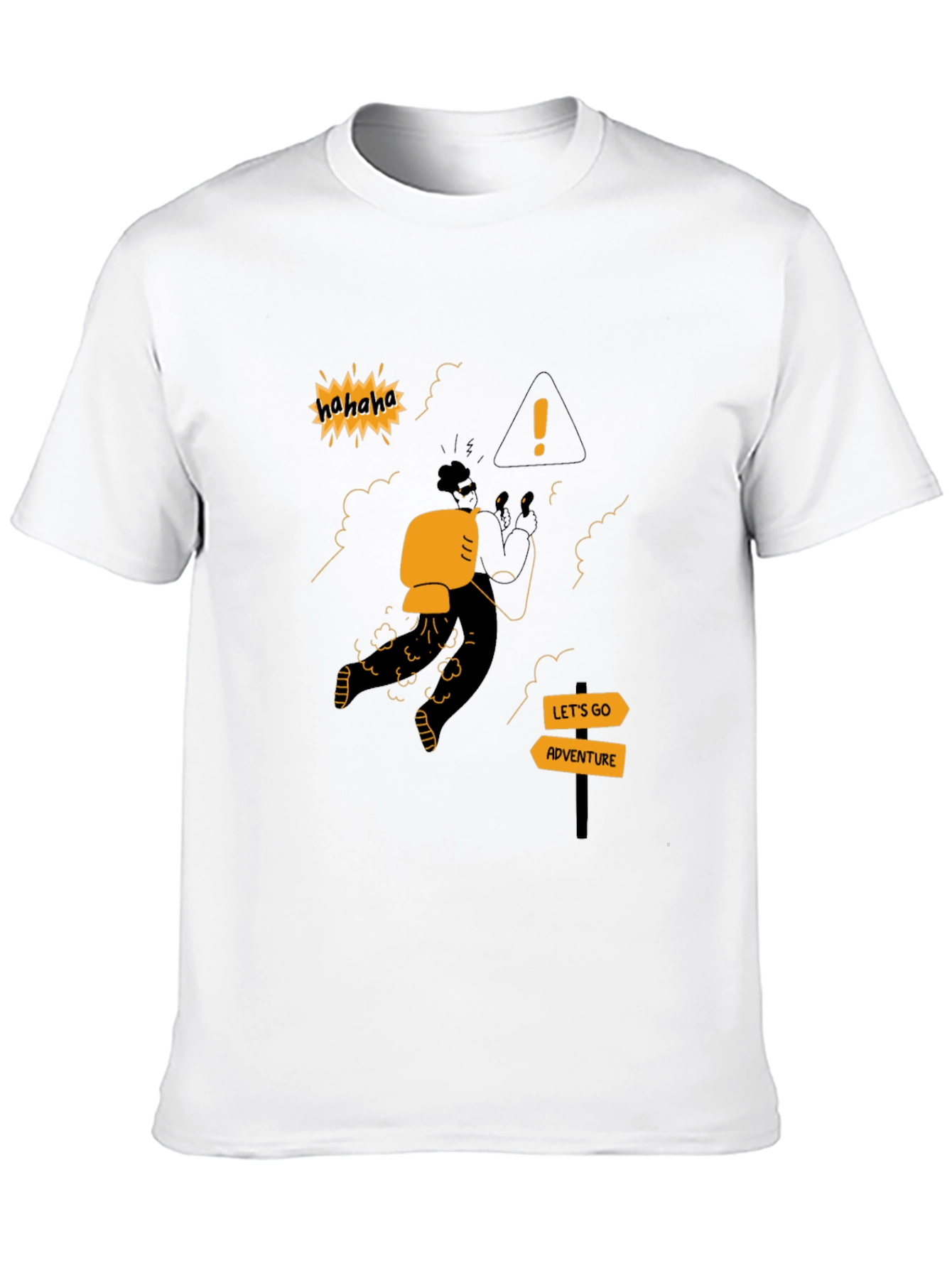 Adventure Seeker T-Shirt - Humorous Graphic Tee