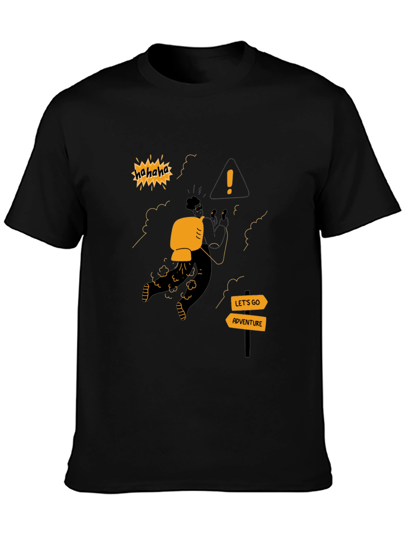 Adventure Seeker T-Shirt - Humorous Graphic Tee