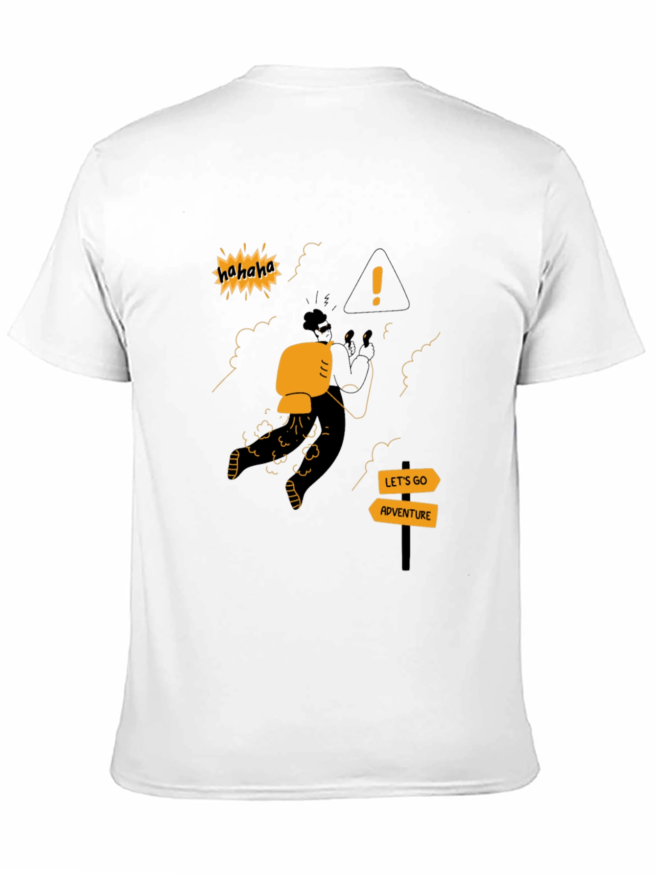 Adventure Seeker T-Shirt - Humorous Graphic Tee