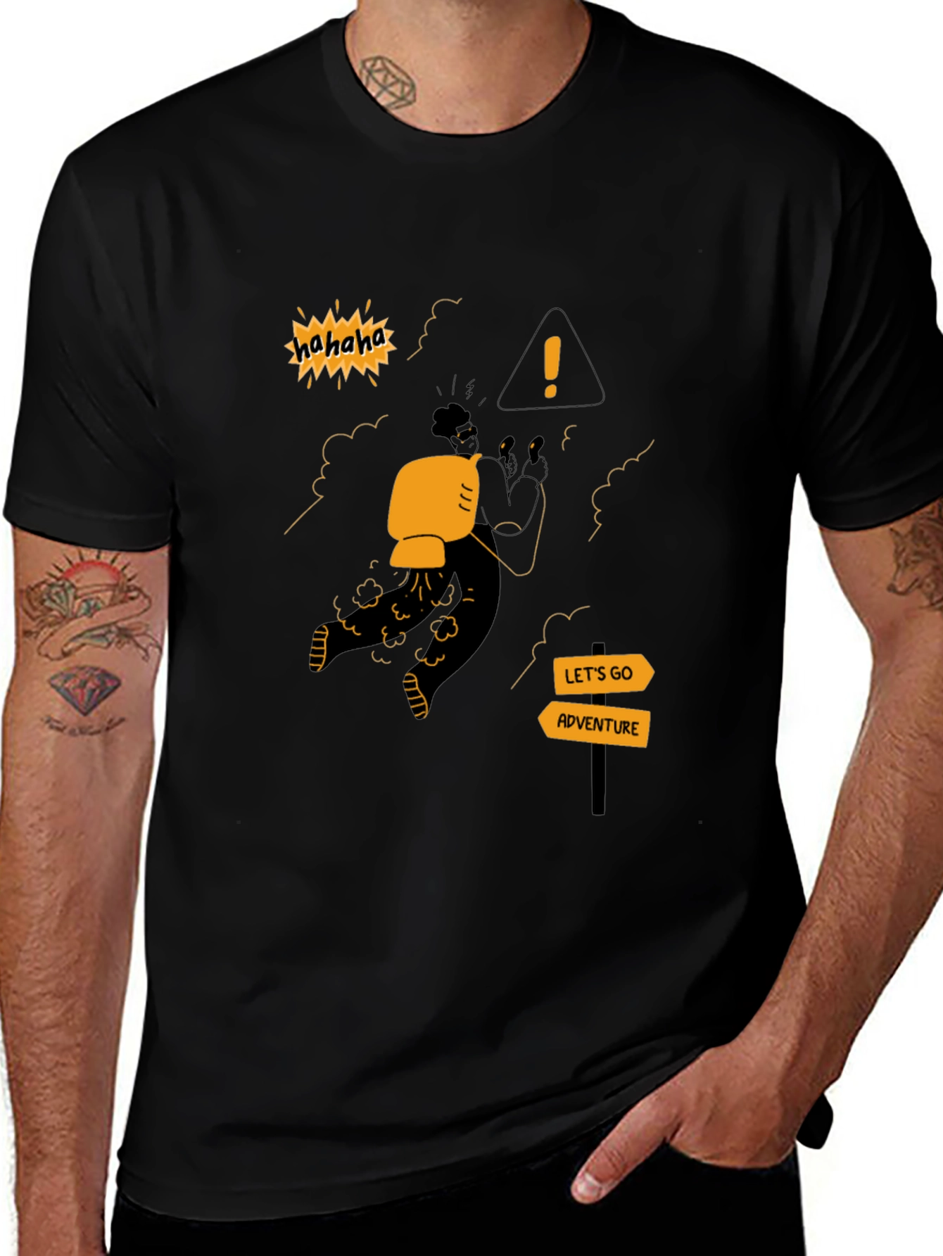 Adventure Seeker T-Shirt - Humorous Graphic Tee