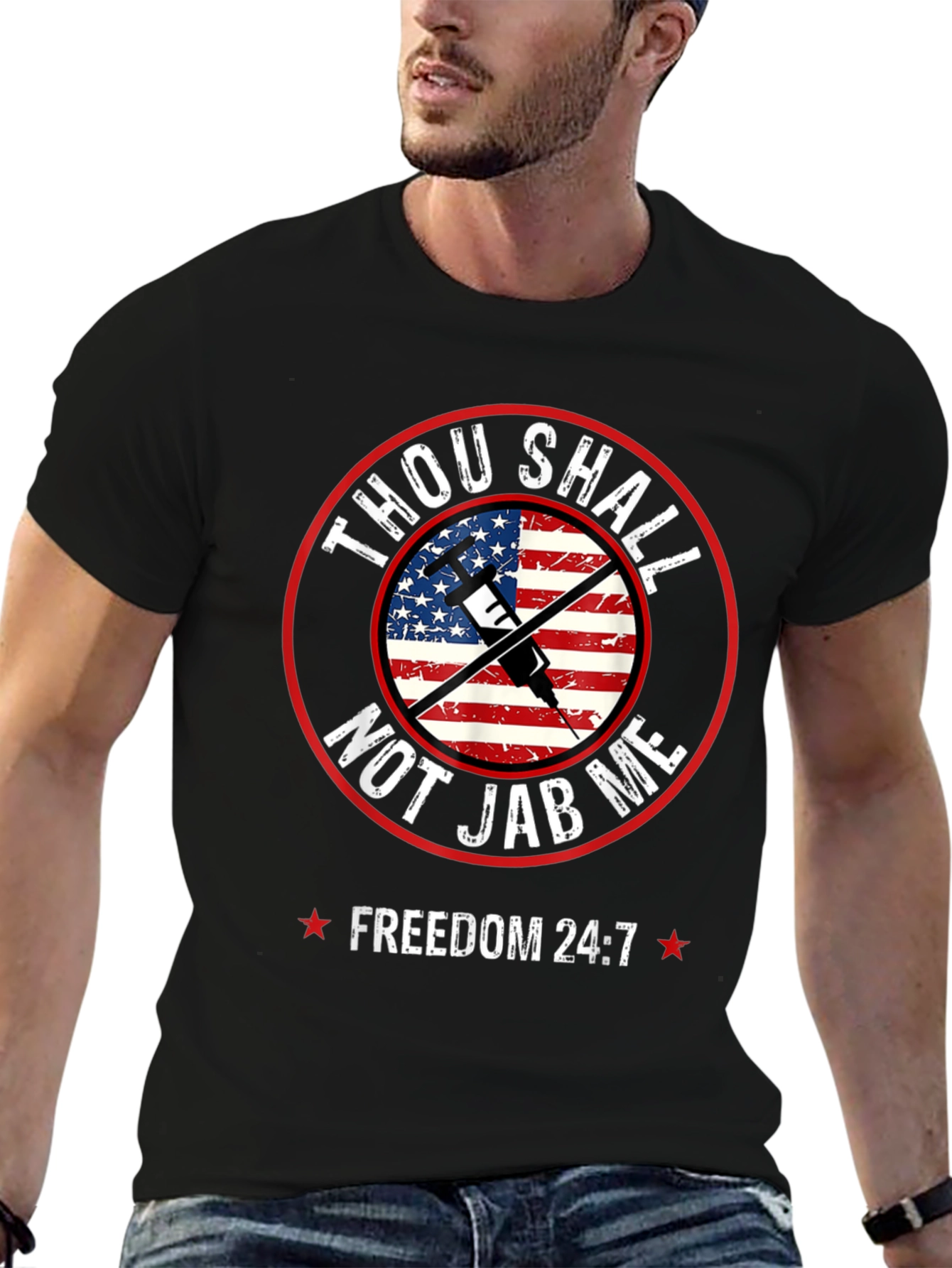 Freedom 24:7 Graphic T-Shirt