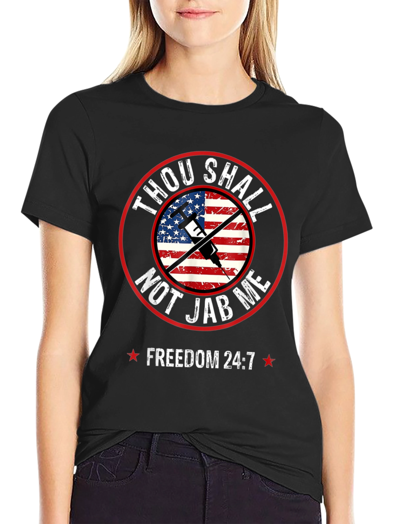 Freedom 24:7 Graphic T-Shirt