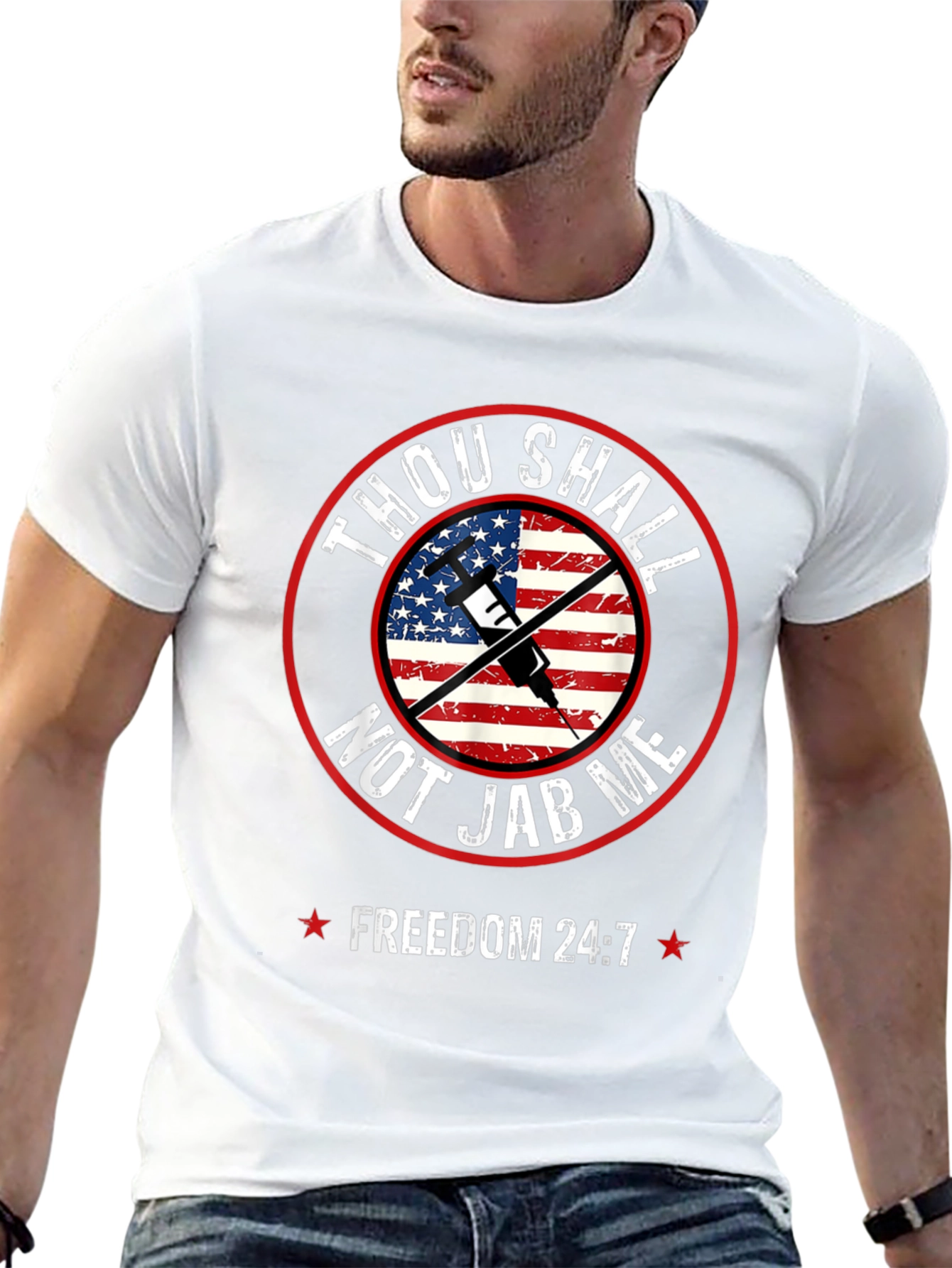 Freedom 24:7 Graphic T-Shirt
