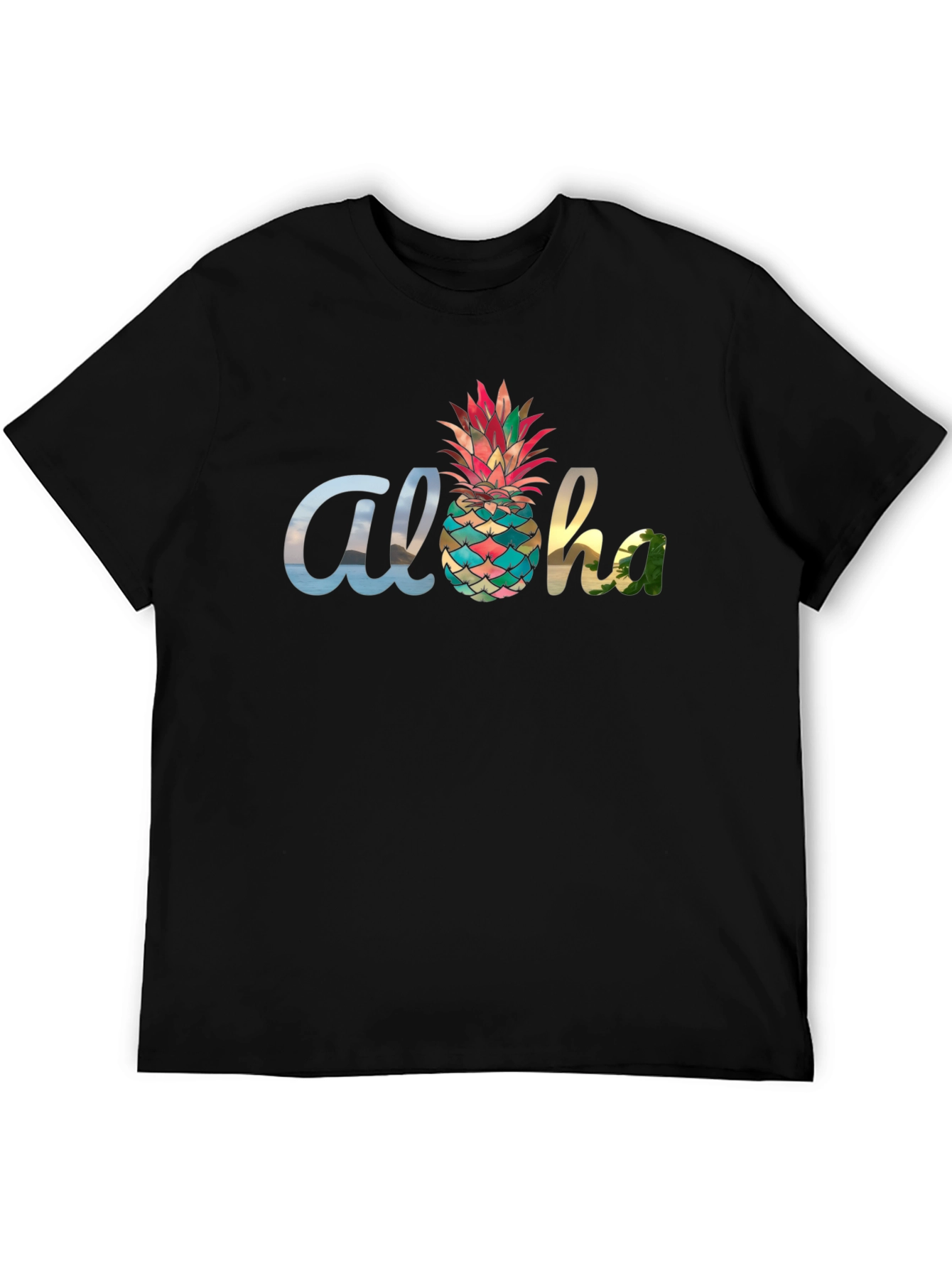 Aloha Pineapple Graphic Tee - Tropical Vibes!