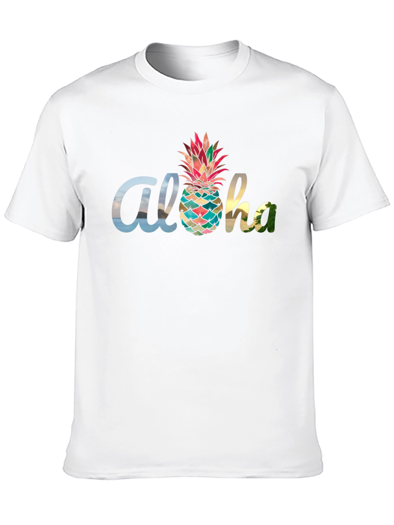Aloha Pineapple Graphic Tee - Tropical Vibes!