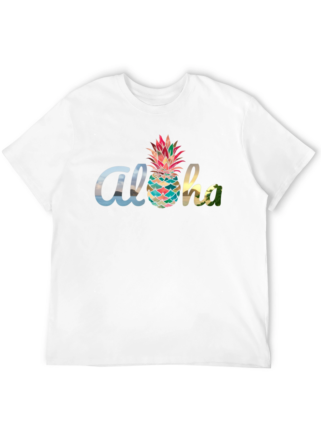 Aloha Pineapple Graphic Tee - Tropical Vibes!