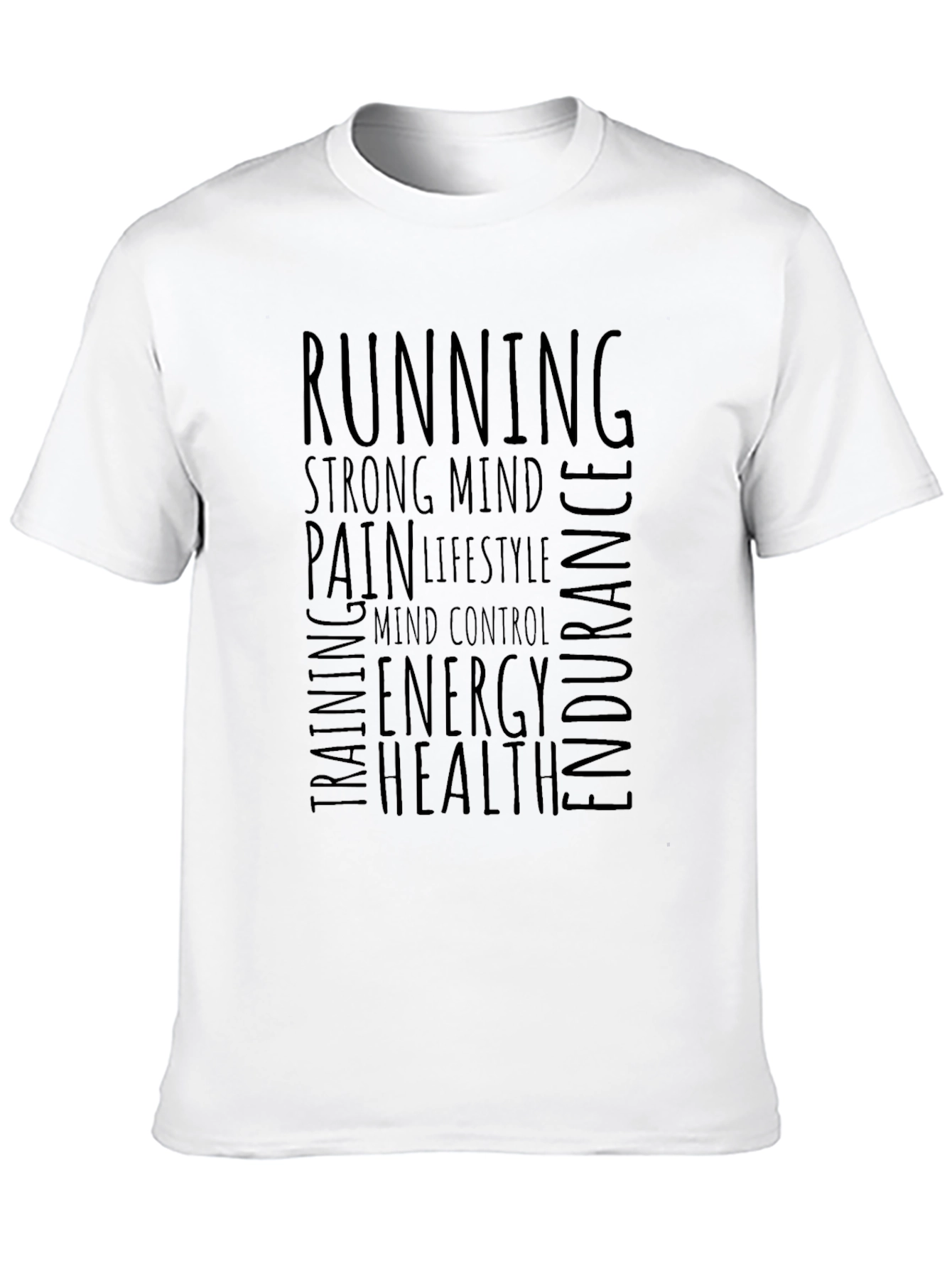 Running Motivation Graphic T-Shirt