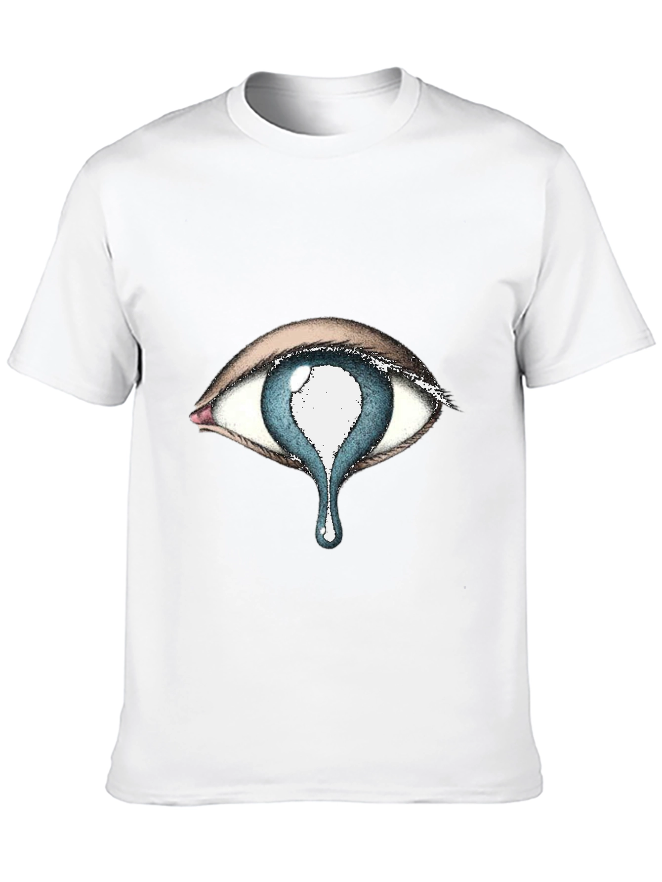 Eye With Tear Drop Graphic Tee