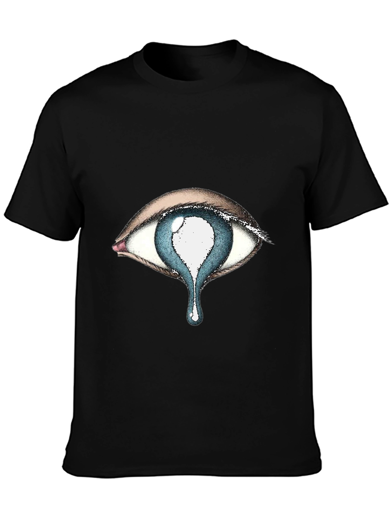 Eye With Tear Drop Graphic Tee