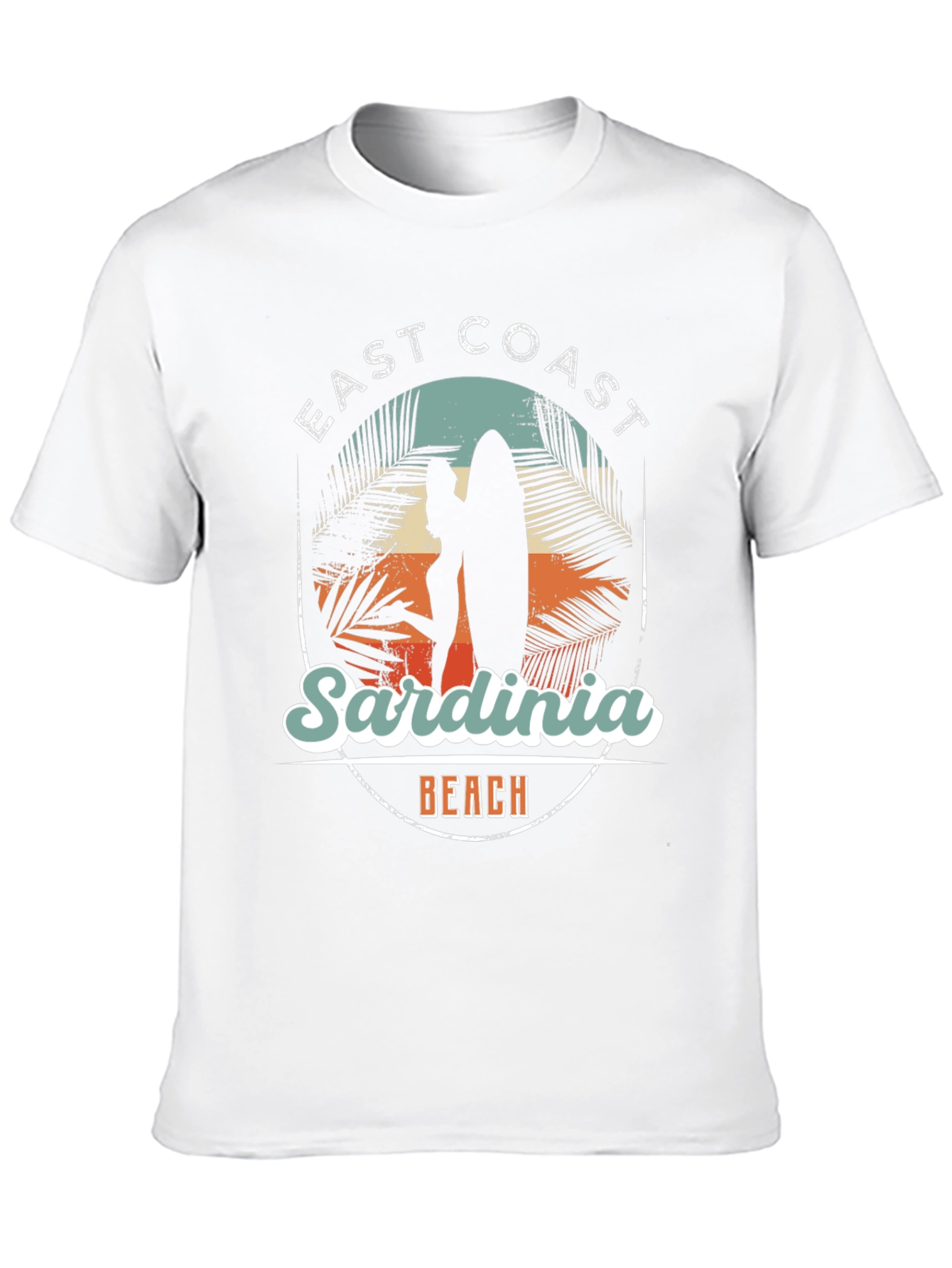 East Coast Sardinia Beach T-Shirt