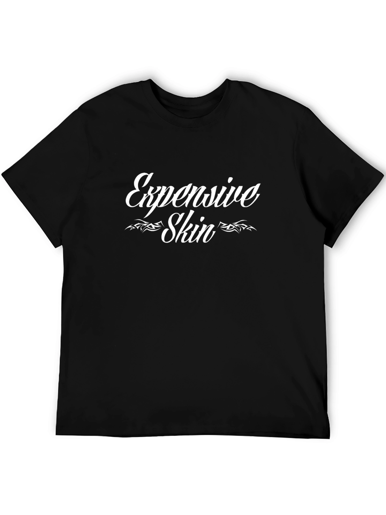 Expensive Skin Black Graphic T-Shirt