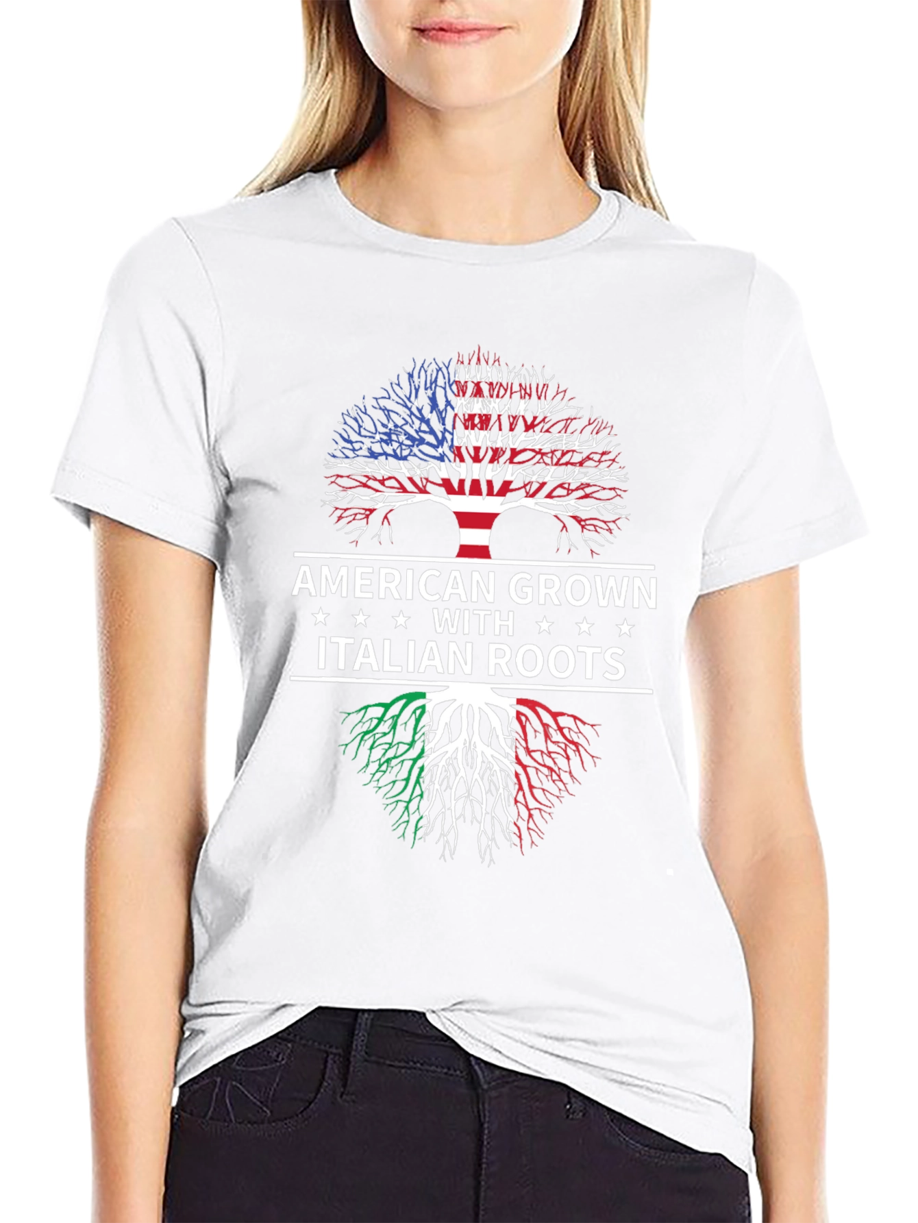 American Grown Italian Roots T-Shirt