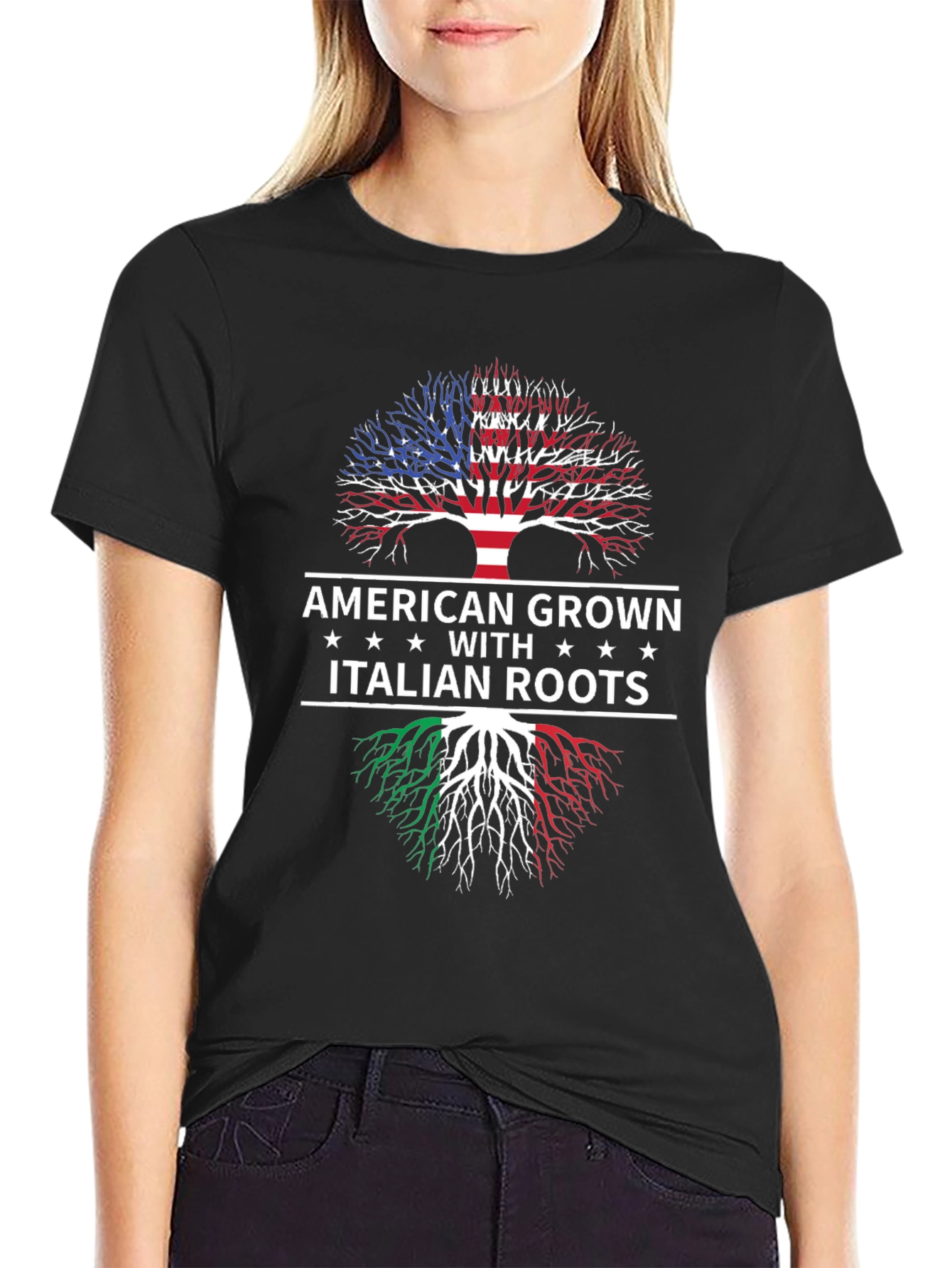 American Grown Italian Roots T-Shirt