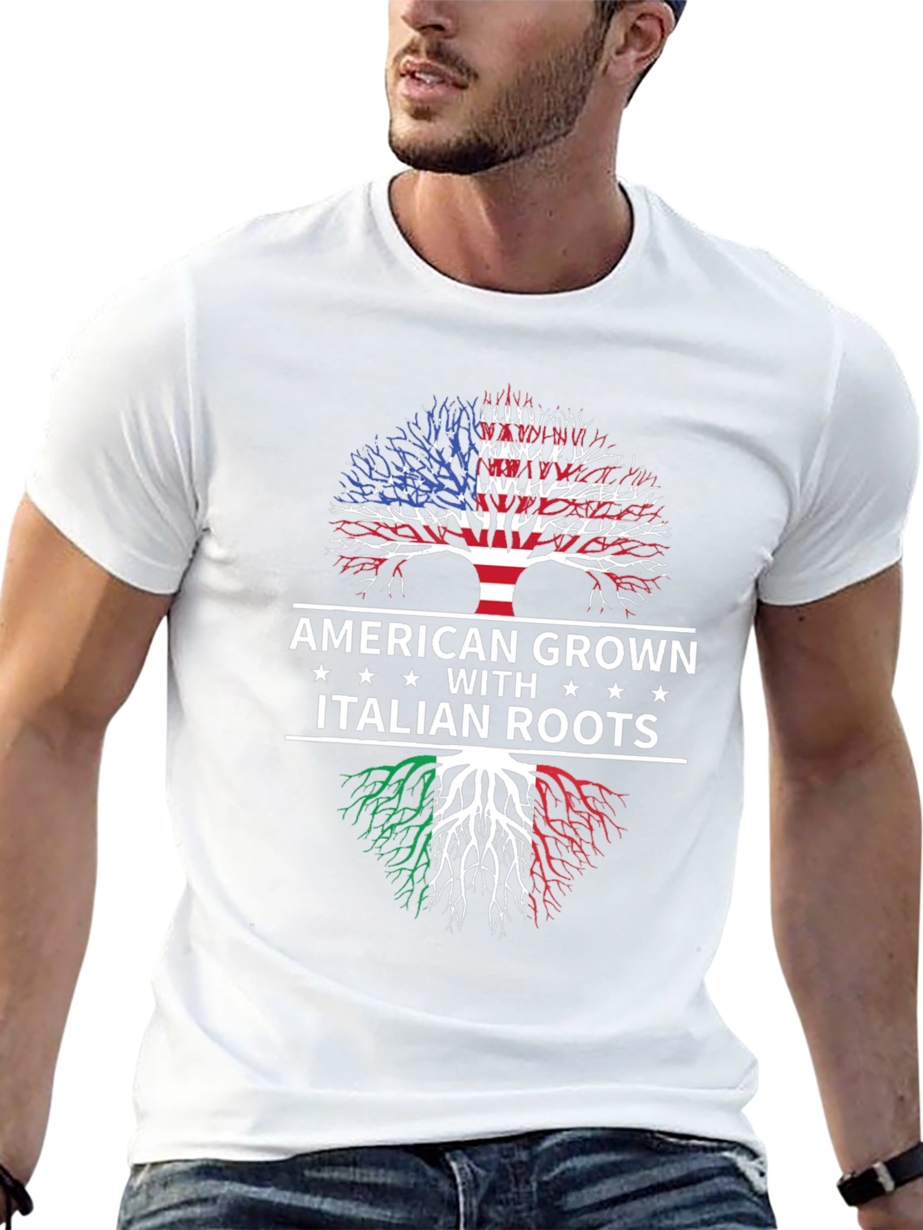 American Grown Italian Roots T-Shirt