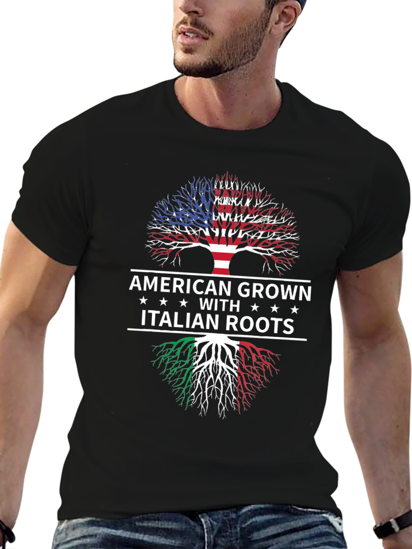 American Grown Italian Roots T-Shirt