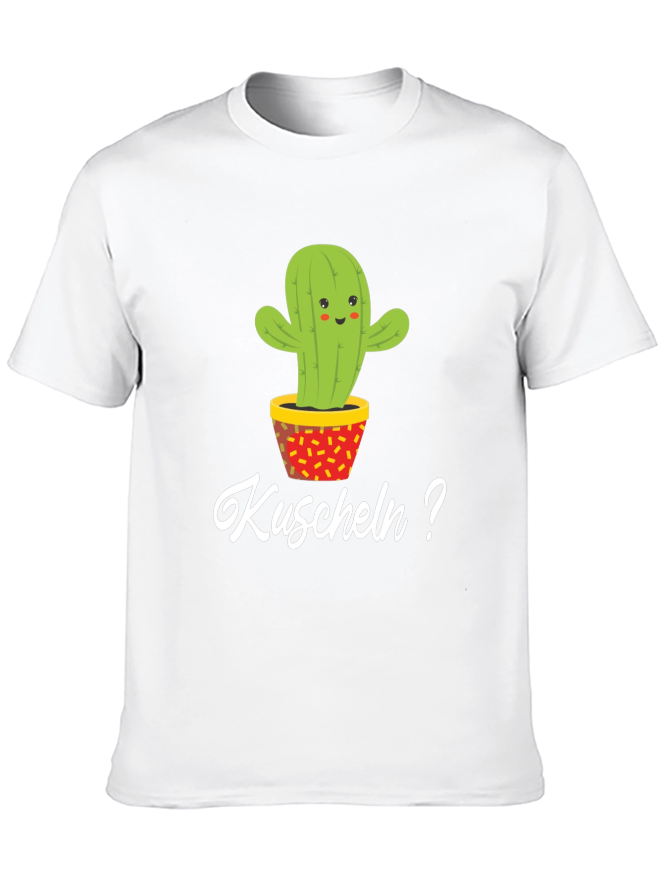 Cactus Hugs? Graphic Tee - Soft Cotton Blend
