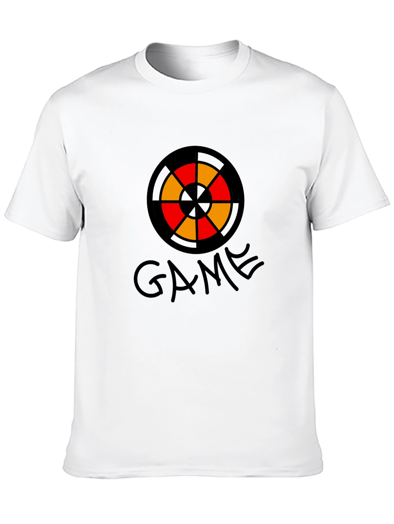 Game Target Graphic Black T-Shirt