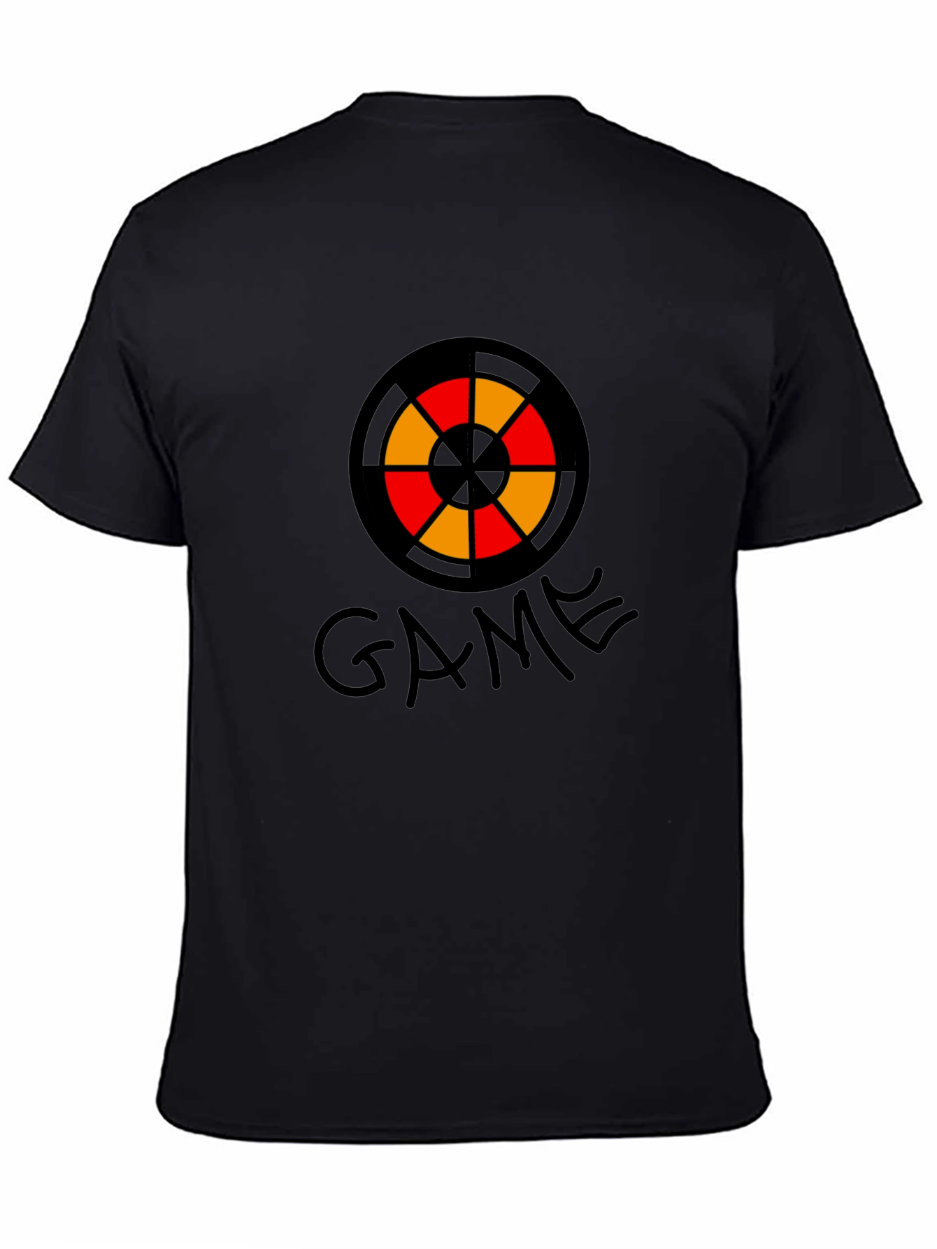 Game Target Graphic Black T-Shirt