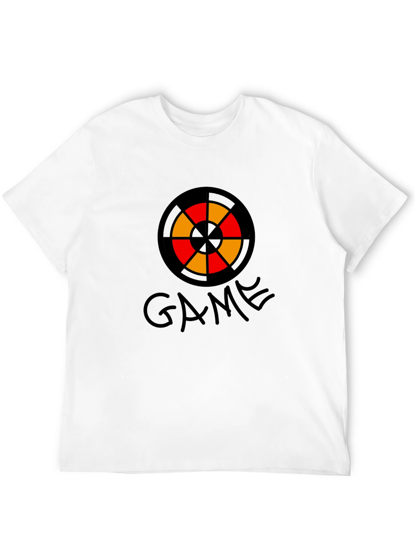 Game Target Graphic Black T-Shirt