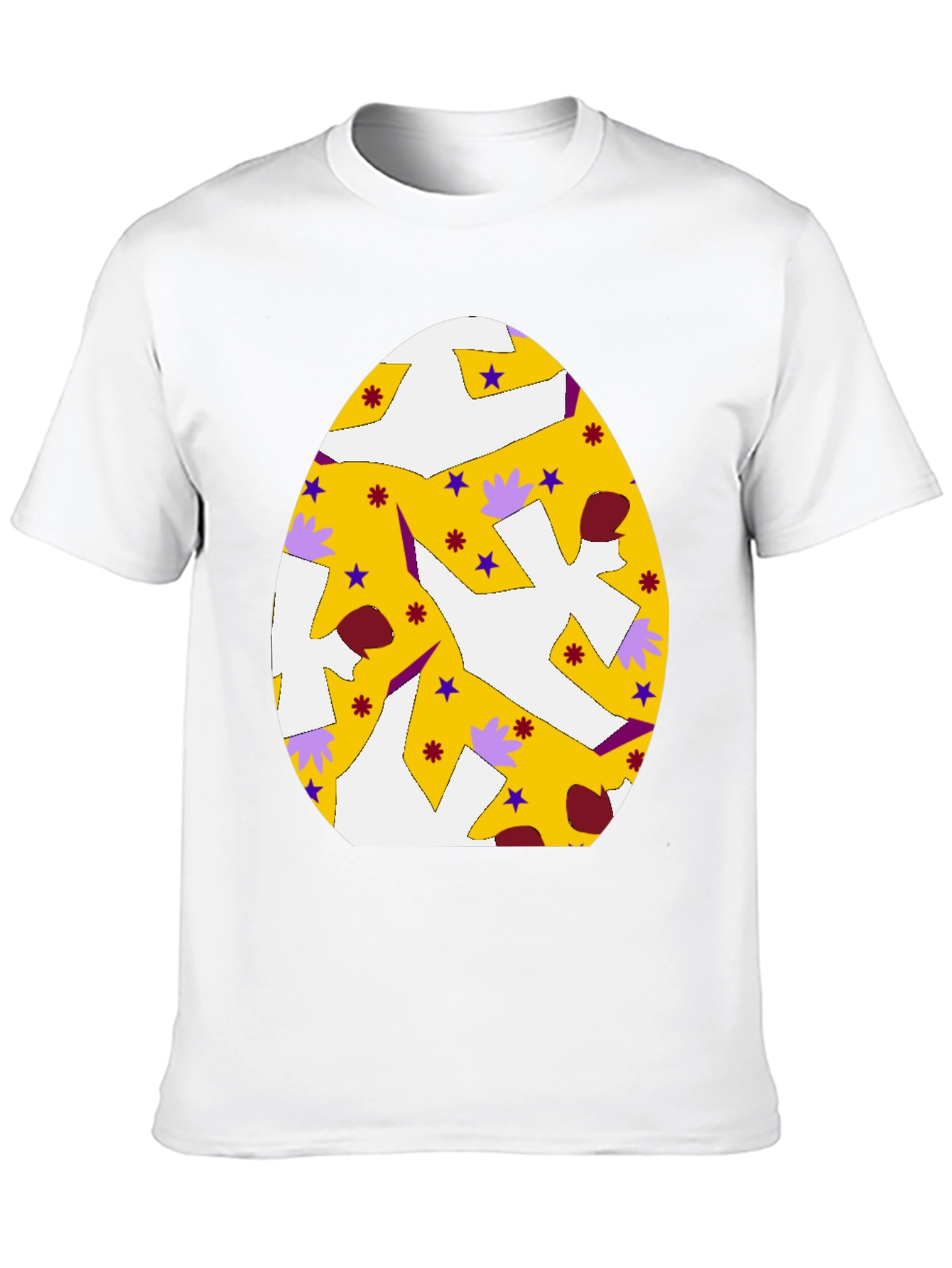 Easter Egg Graphic Tee - Festive Style