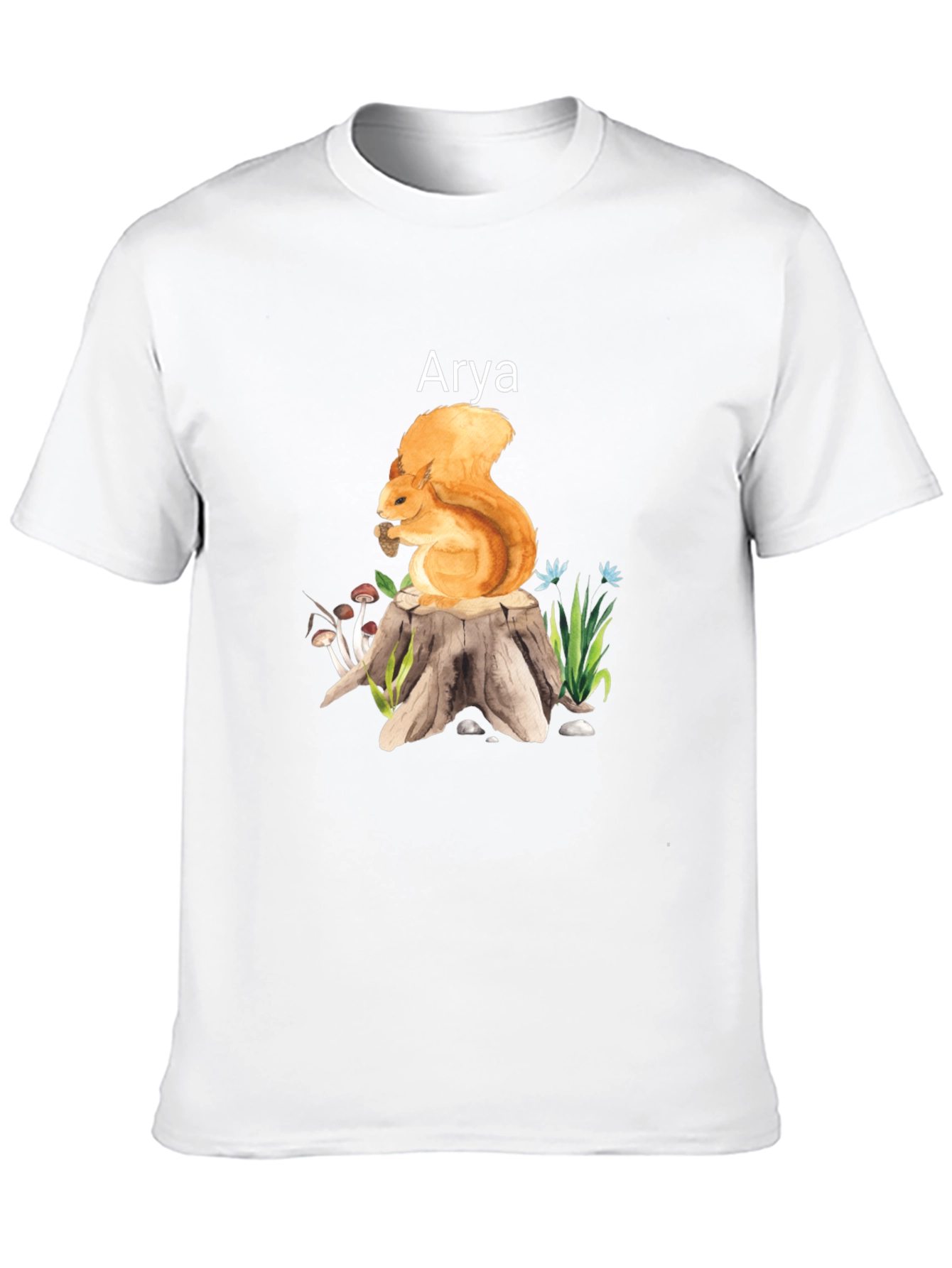 Squirrel & Arya Tee - Nature Lovers Apparel