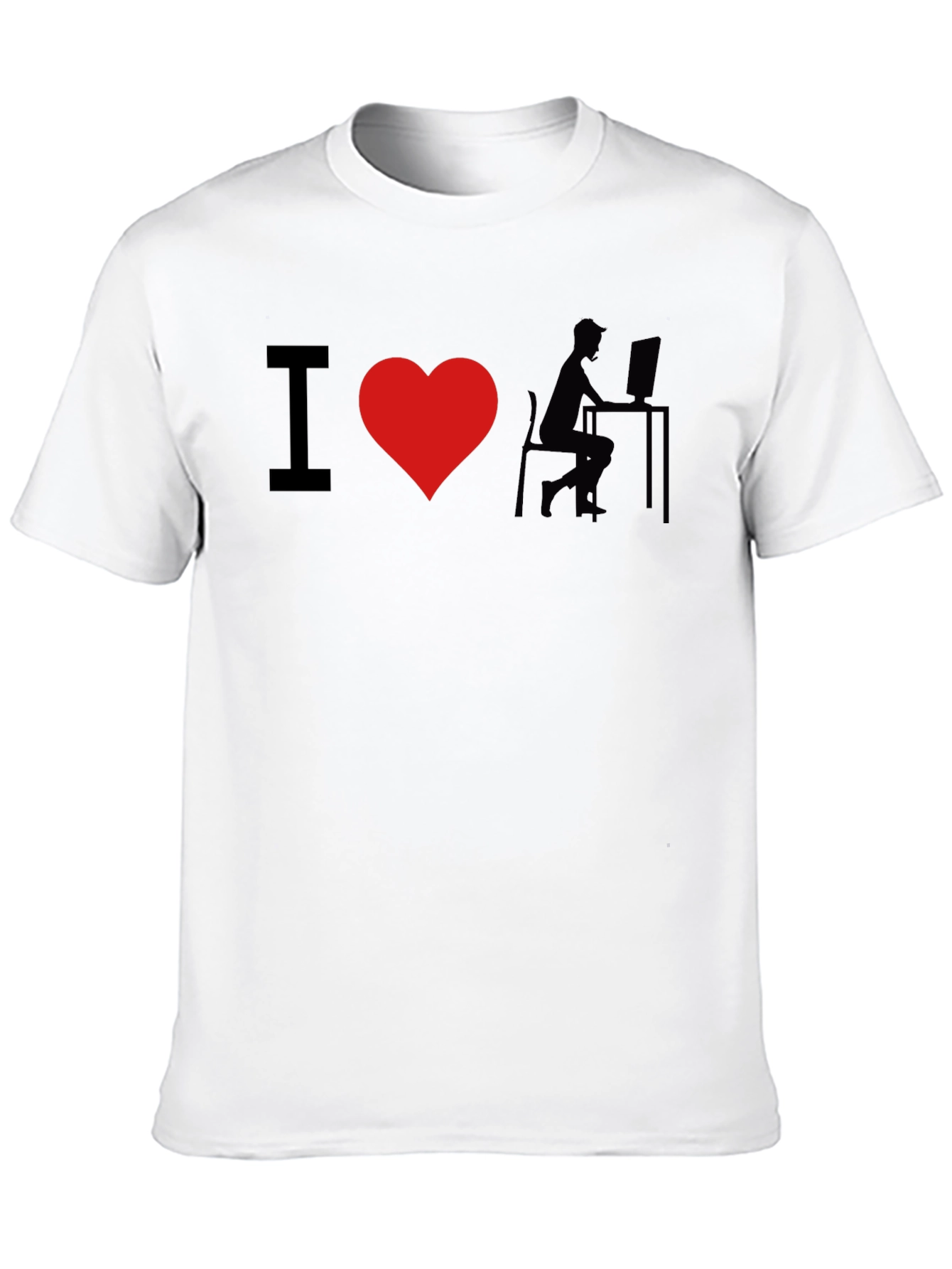 I Heart Coding Black T-Shirt