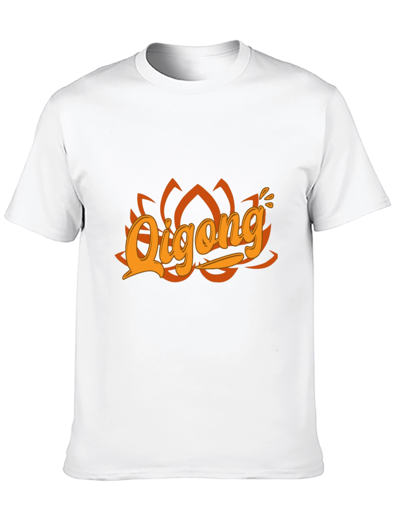 Qigong Graphic Tee - Black Cotton Blend