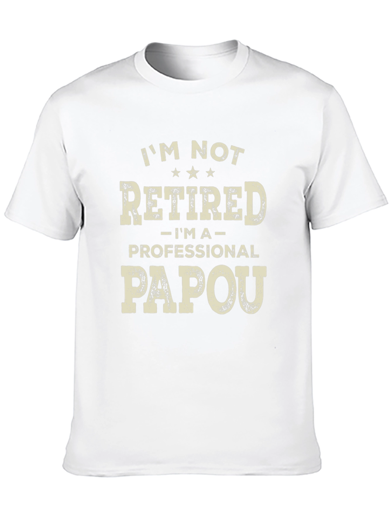 Professional Papou T-Shirt - Great for Grandfathers!