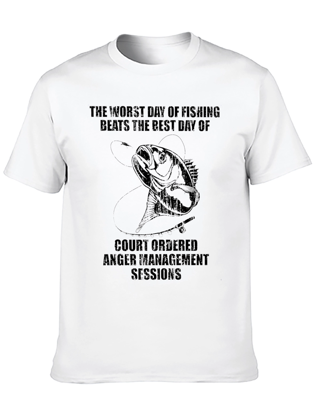 Funny Fishing T-Shirt - Anger Management