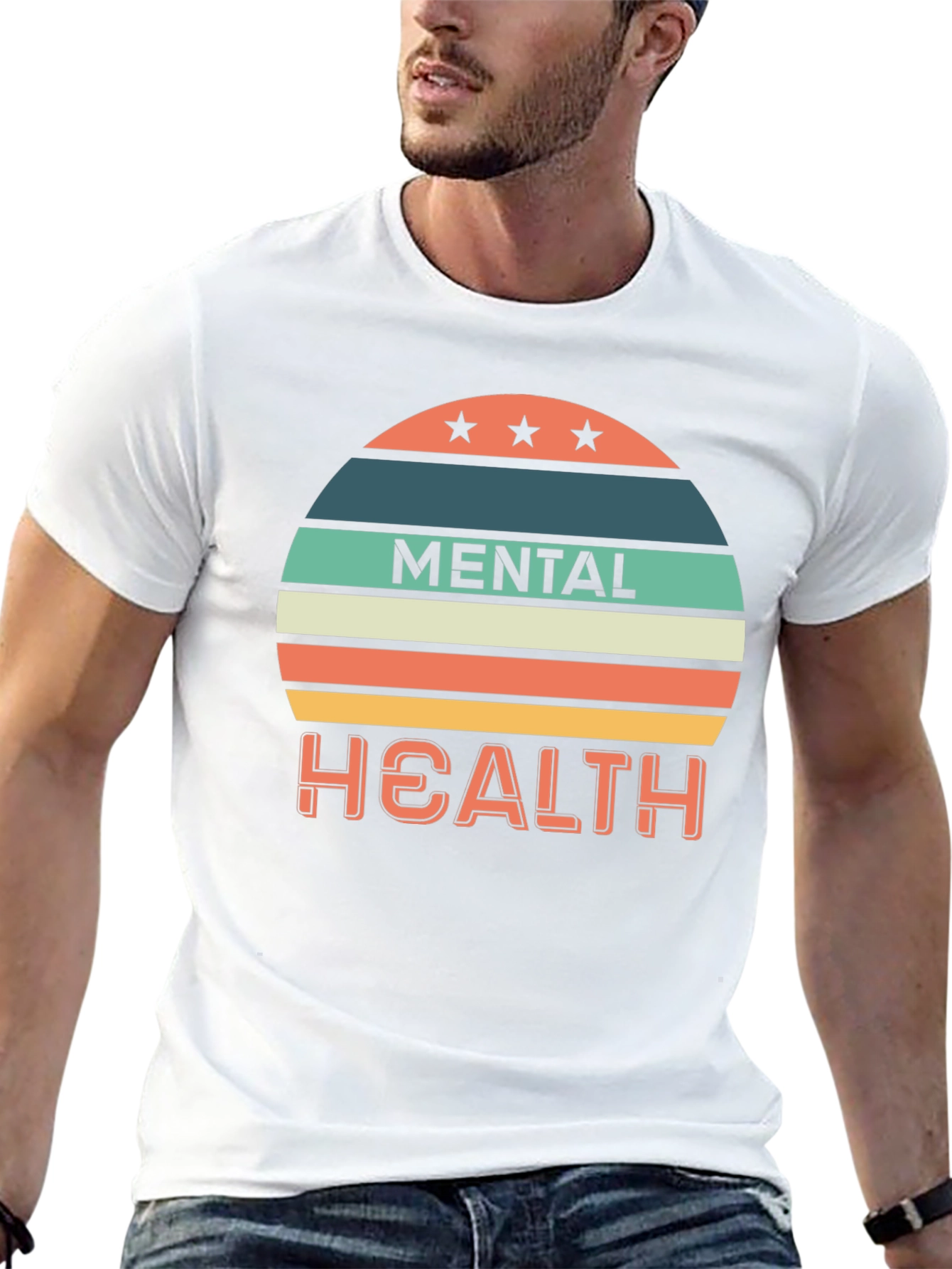 Mental Health Retro T-Shirt