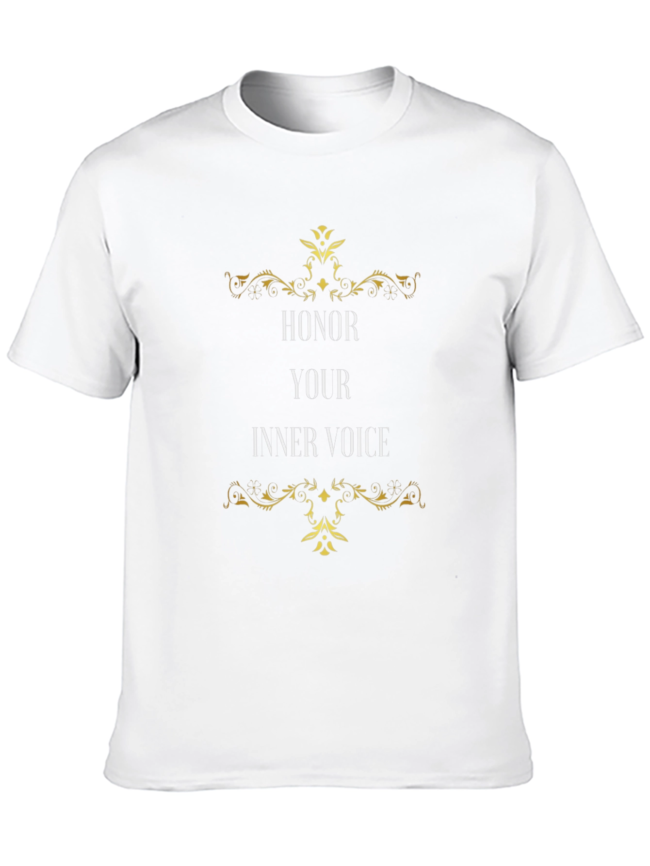 Honor Your Inner Voice Black Graphic Tee