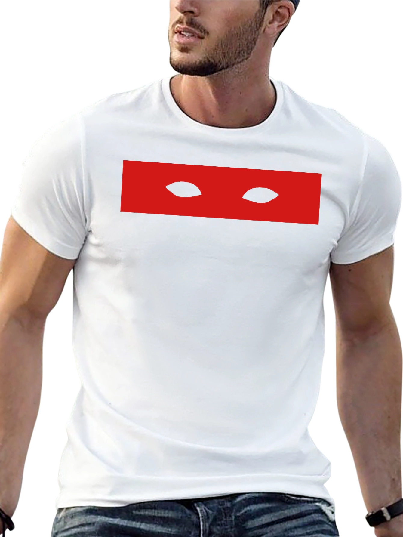 Ninja Mask Graphic Tee - Stealthy Streetwear
