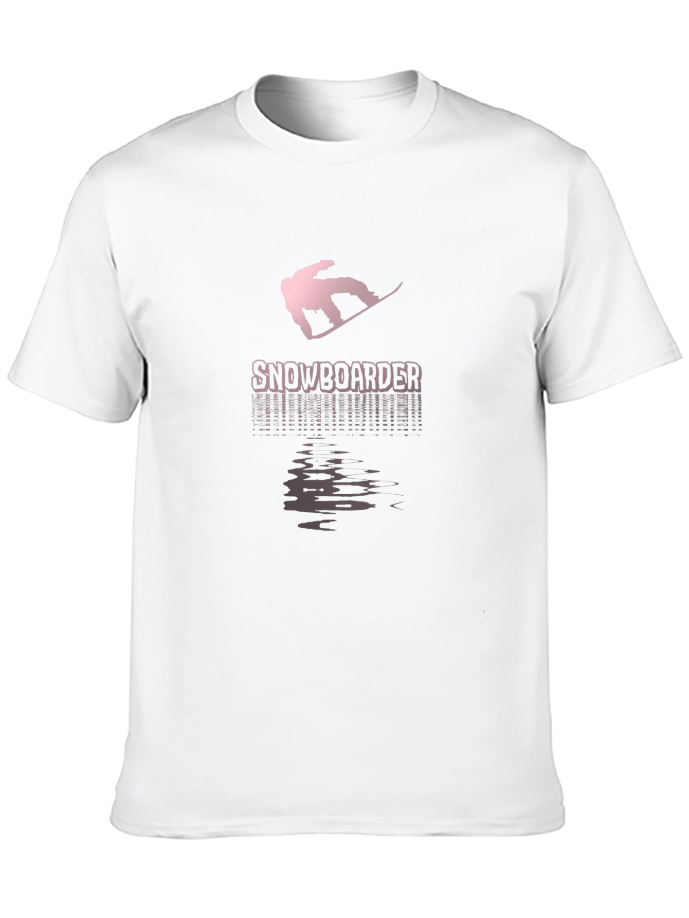 Snowboarder Graphic Black T-Shirt
