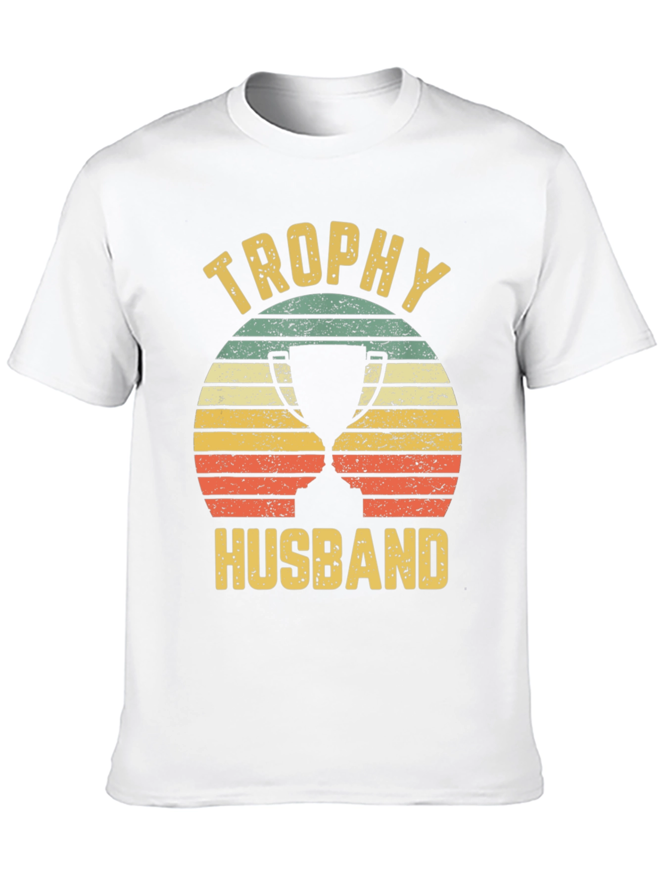 Trophy Husband Graphic Tee - Retro Style
