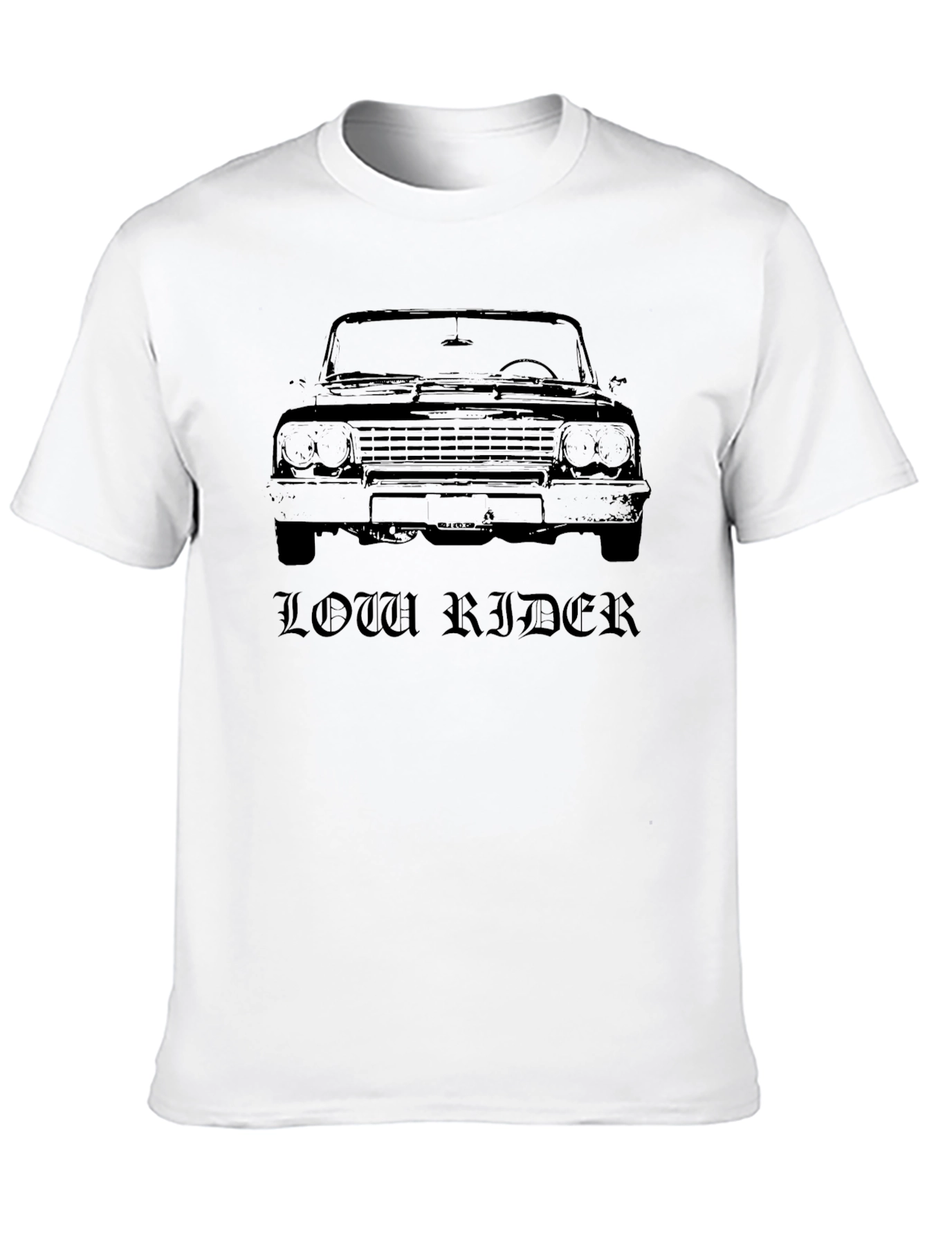 Low Rider Classic Car Graphic T-Shirt