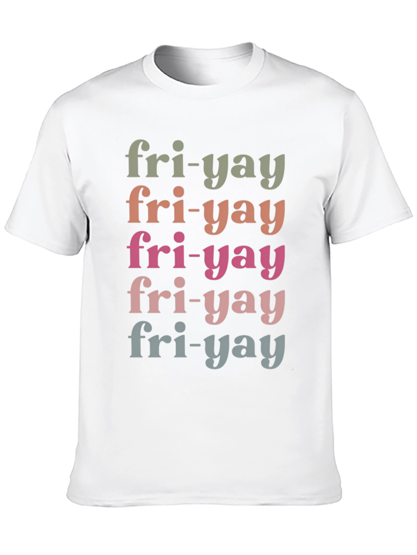 Fri-yay Graphic Tee - Mens Black T-Shirt