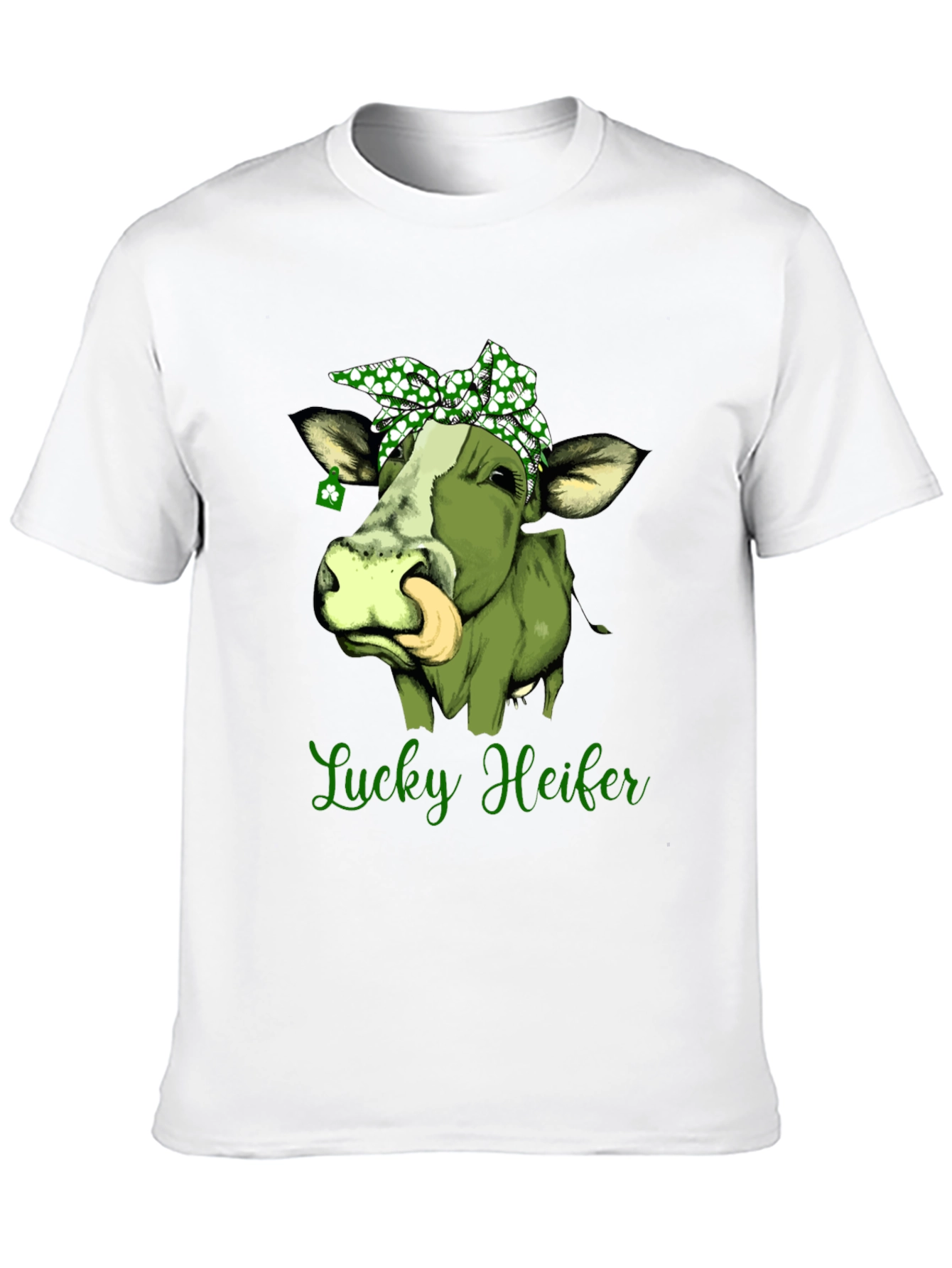 Lucky Heifer St. Patricks Day Graphic Tee