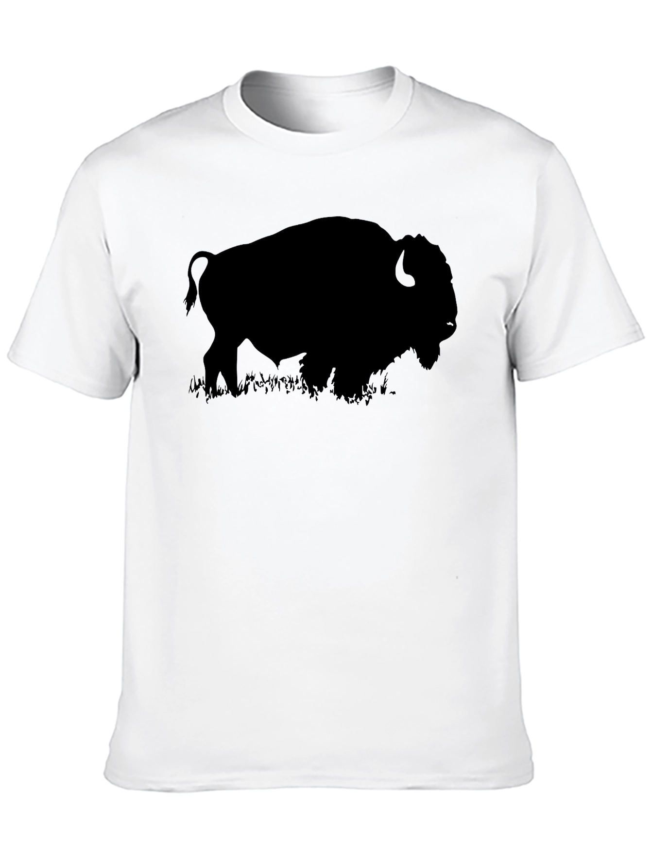 Buffalo Silhouette Black T-Shirt